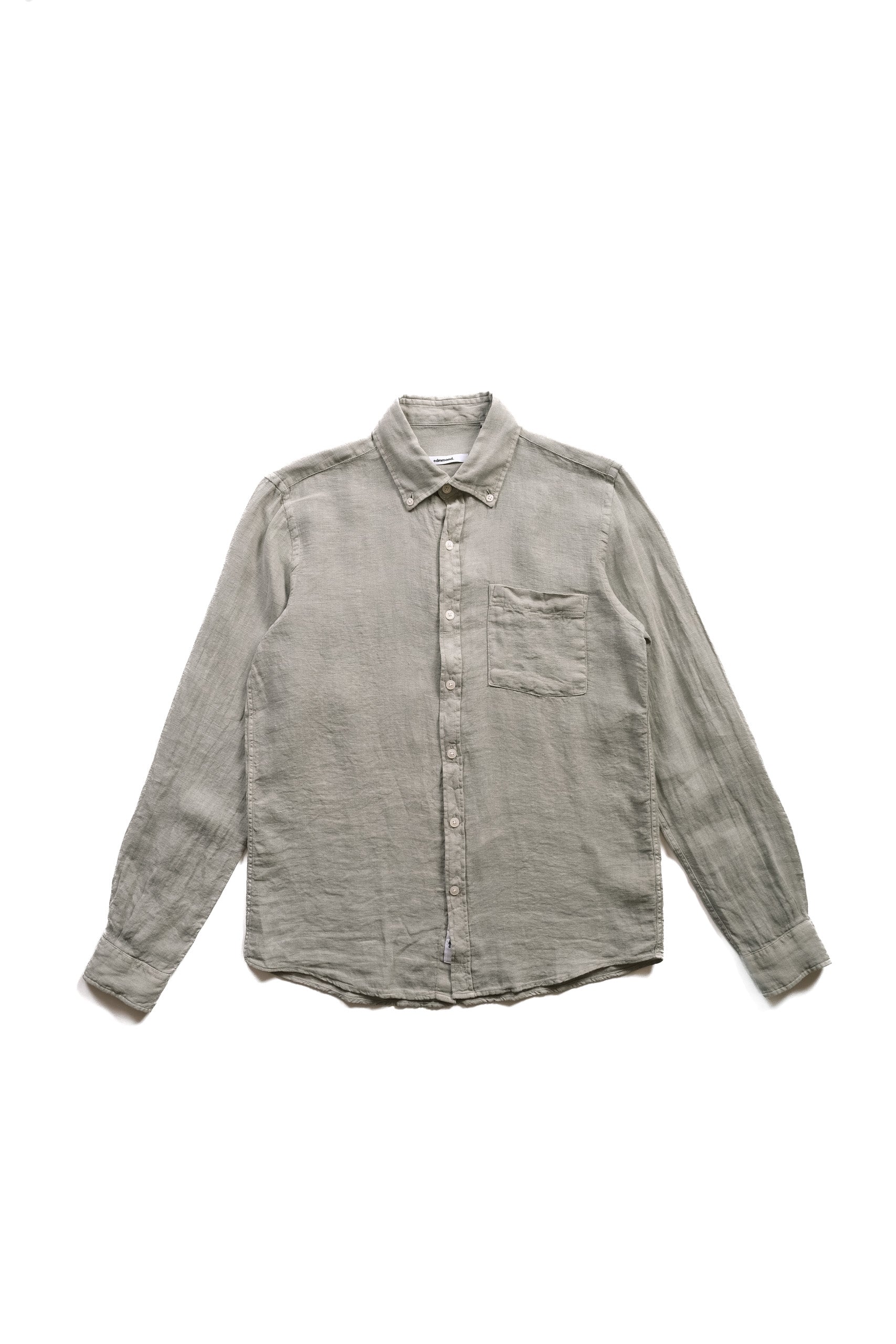 LINEN SHIRT - TAUPE