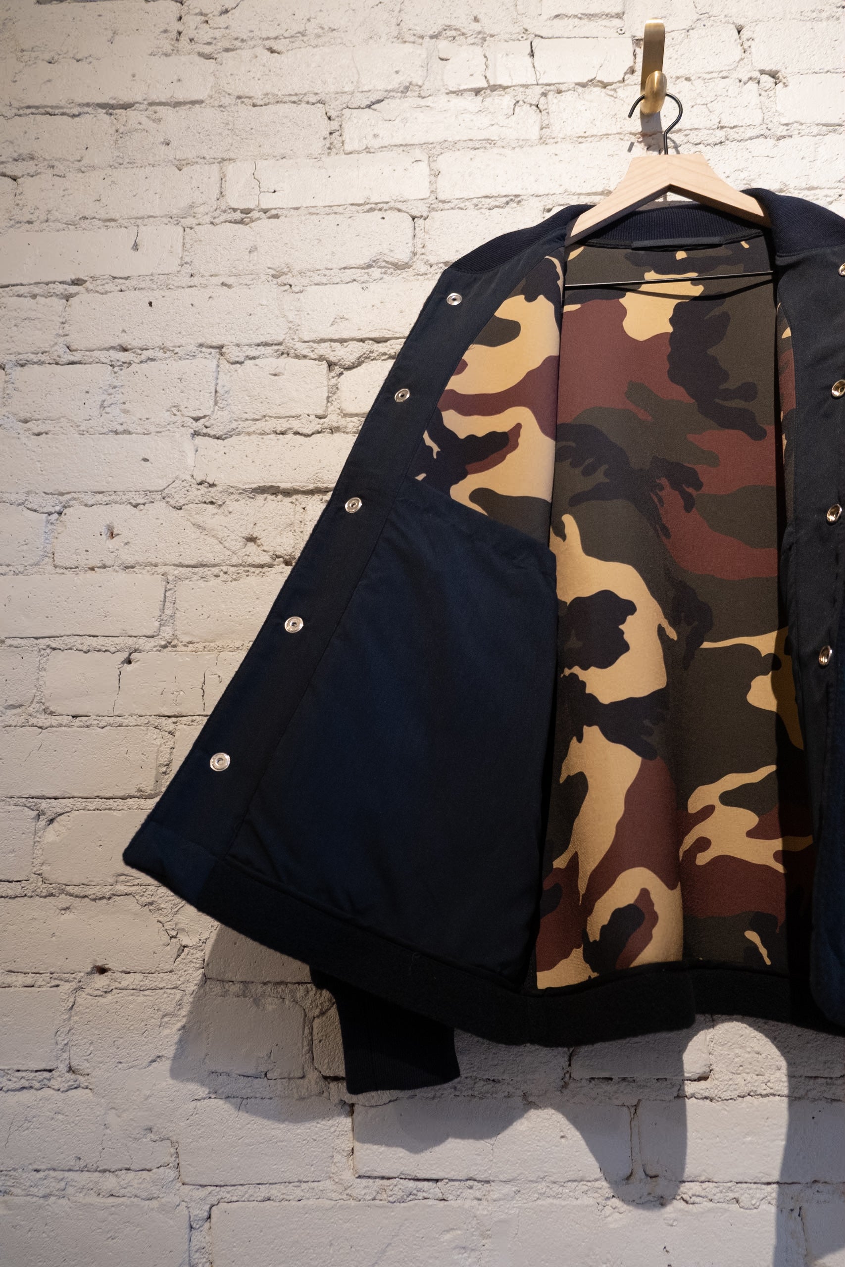 FIELD JACKET - NAVY/CAMO