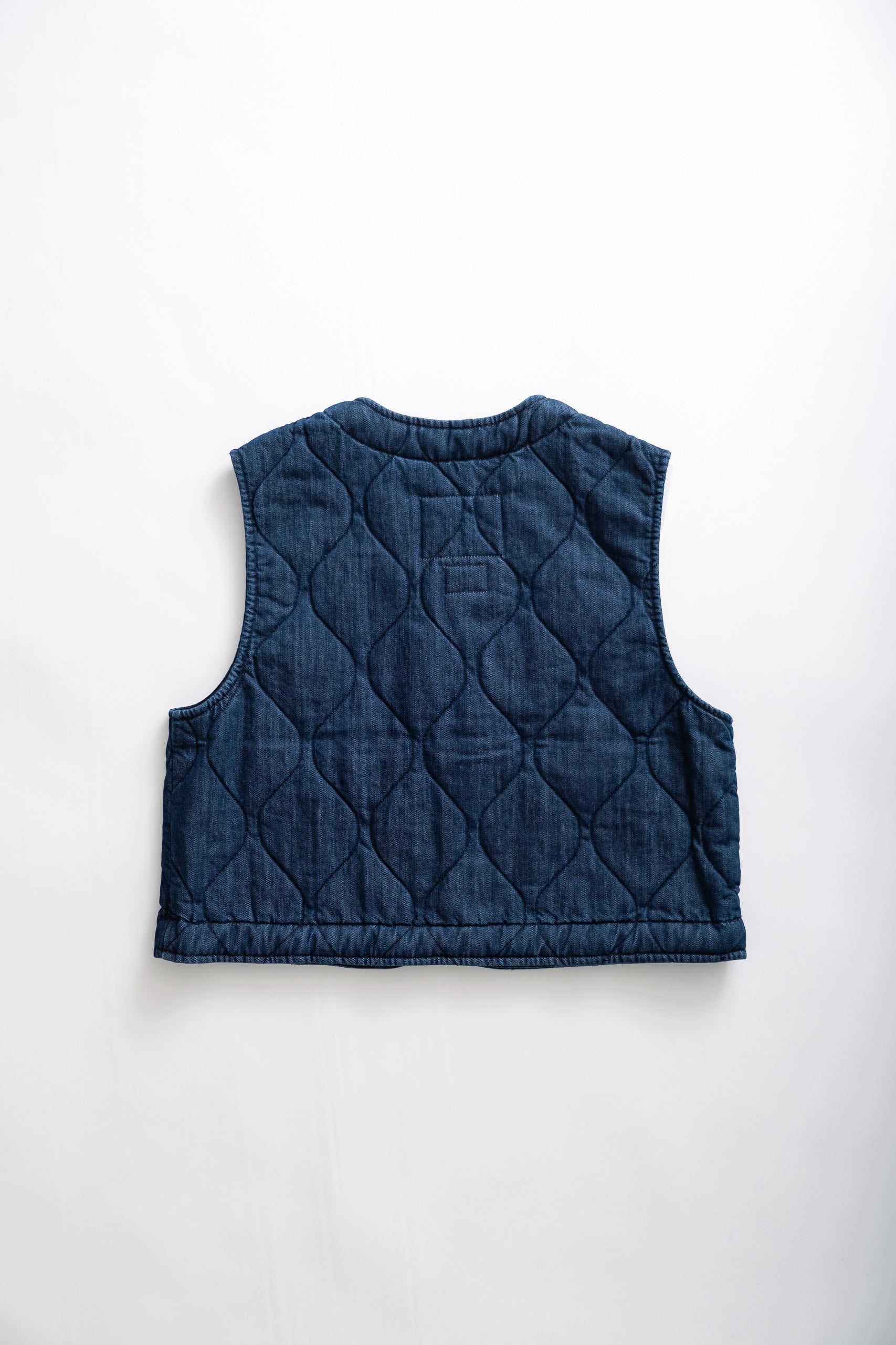 TSUKI VEST - INDIGO