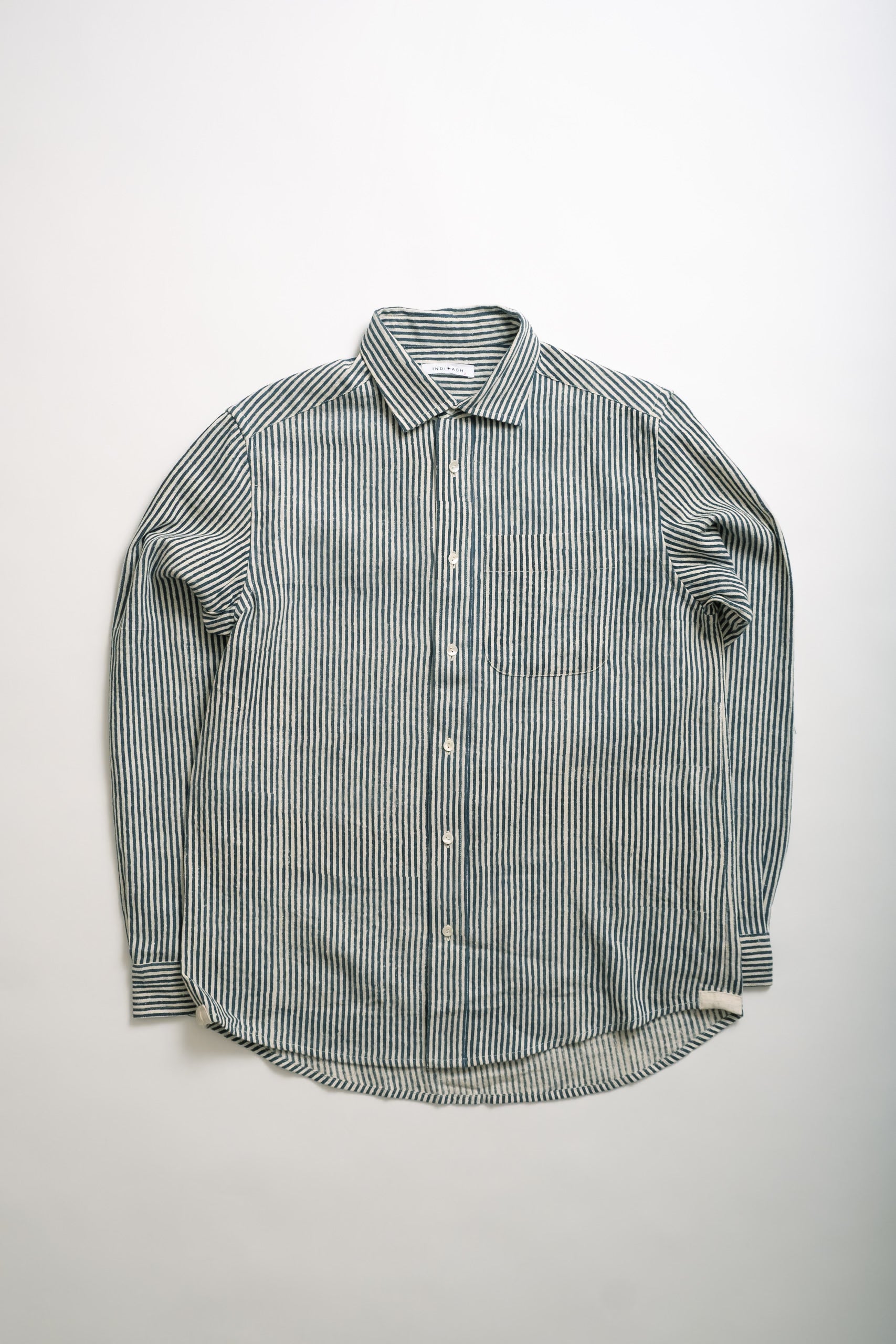 LS MATTY SHIRT - INDIGO