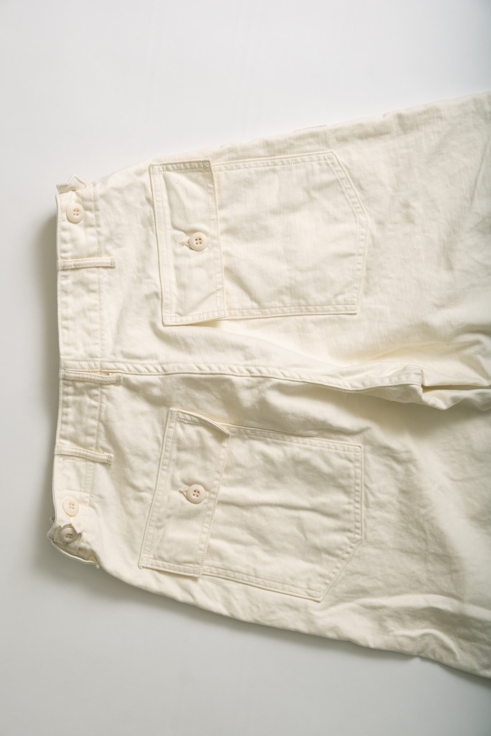 US ARMY FATIGUE PANTS - ECRU