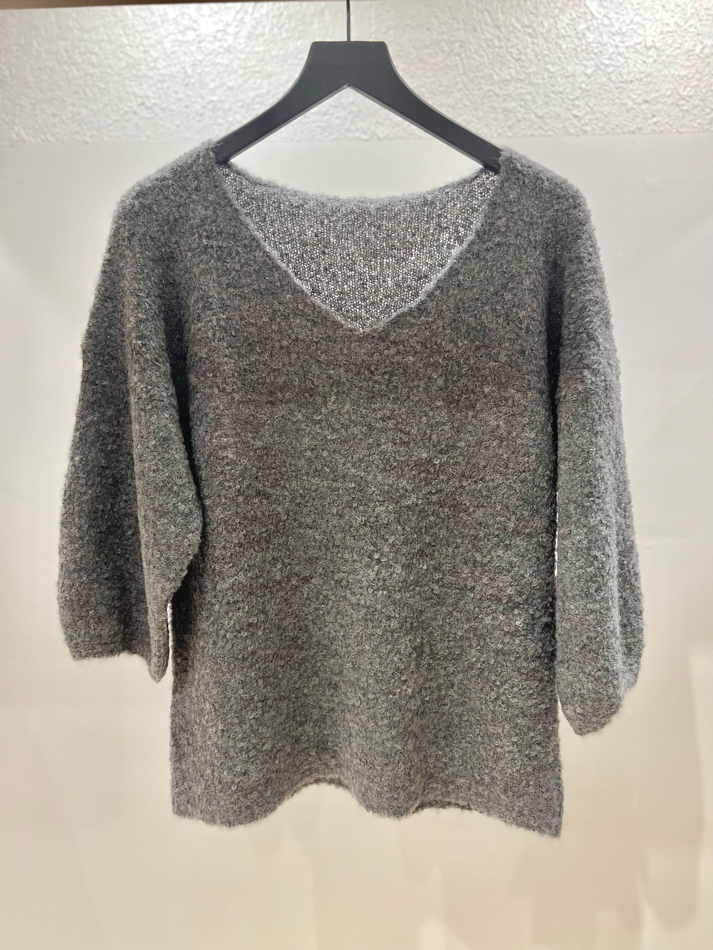 MARLEY TOP - DARK GREY