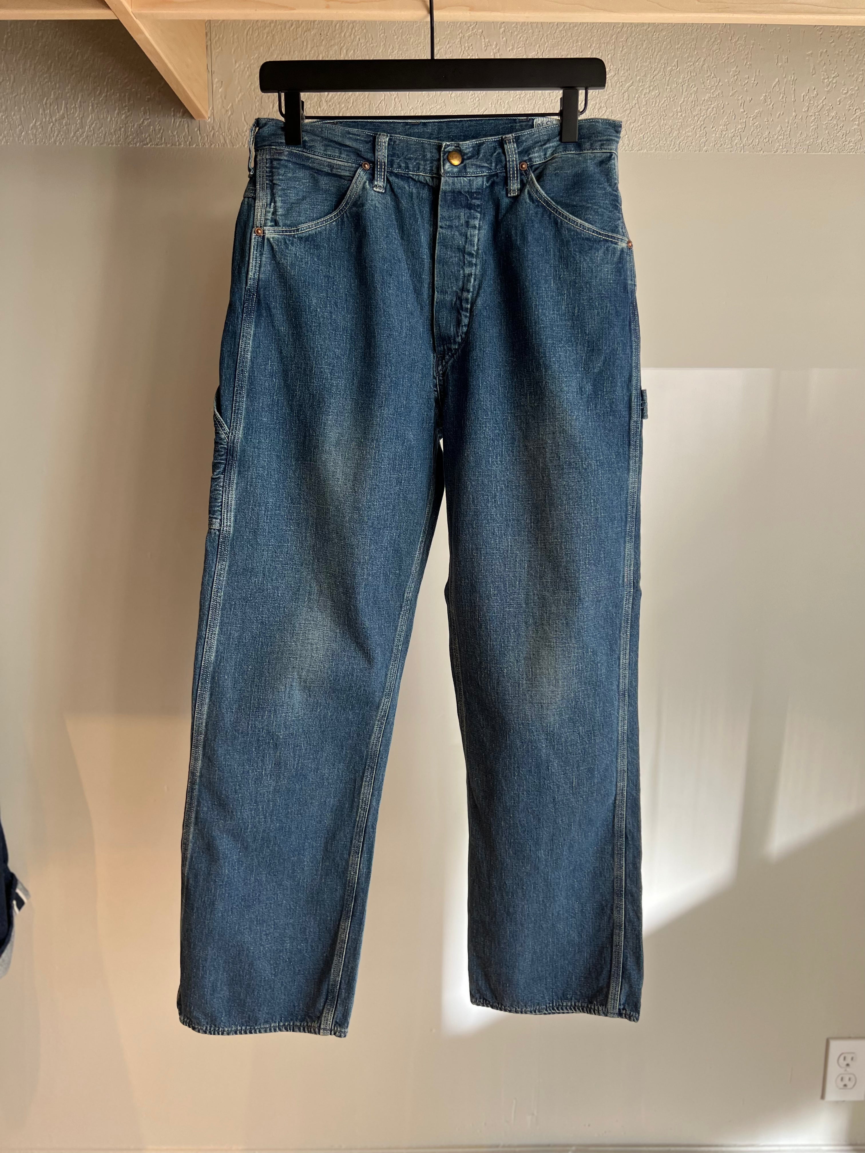 DENIM PAINTER PANTS USED WASH