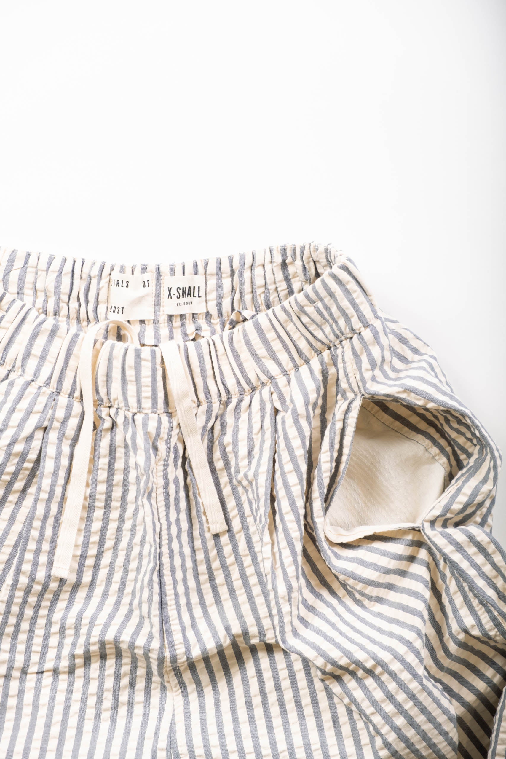 CULOTTE - IRON/OFF WHITE