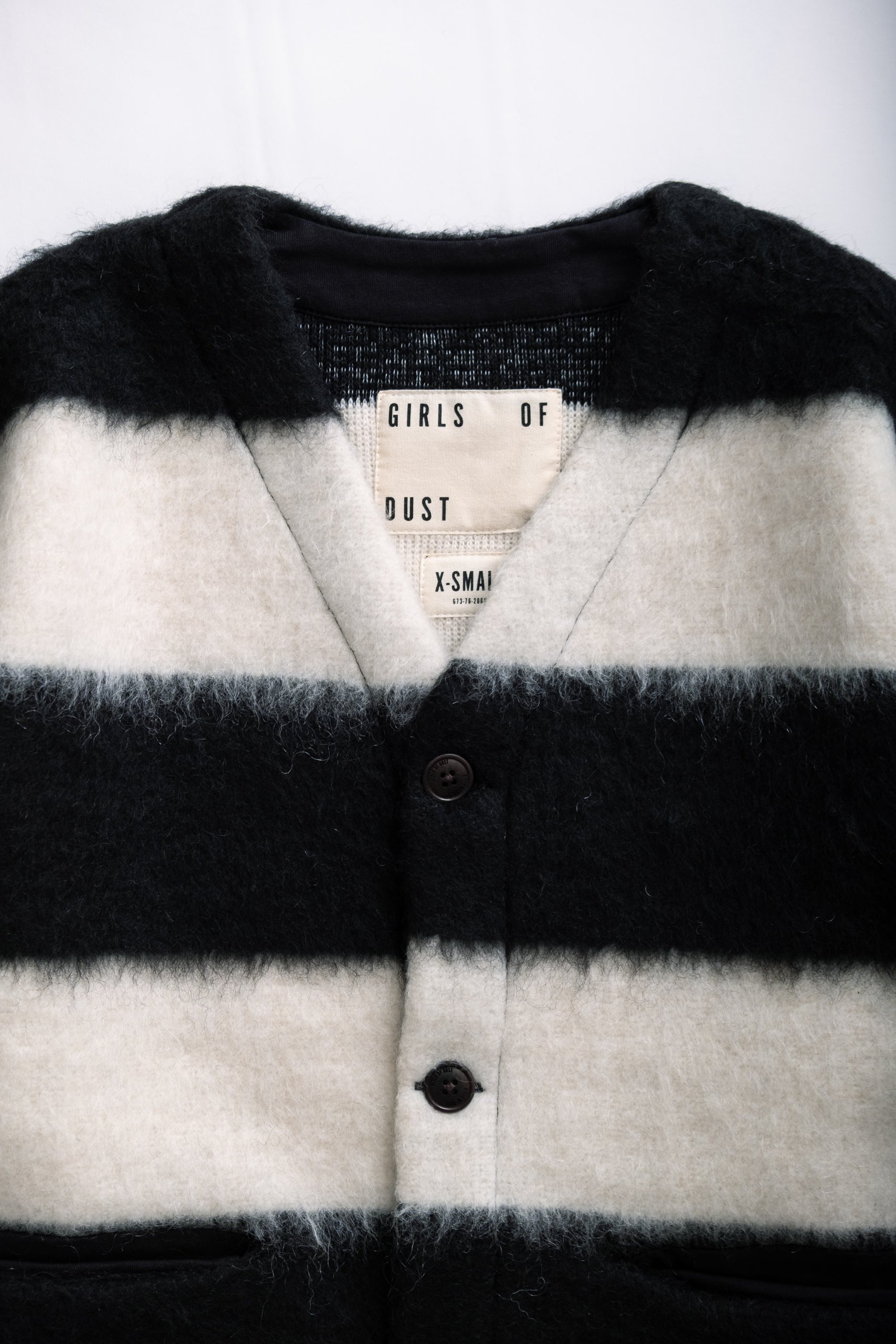 BASIC CARDIGAN - B/W