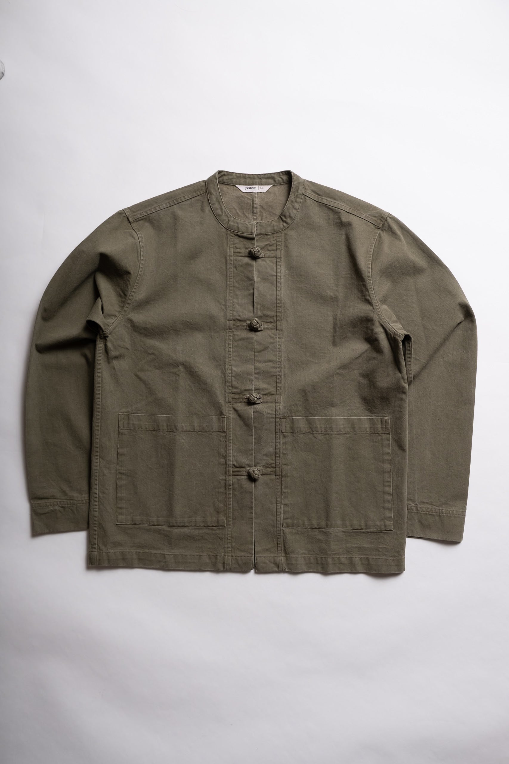 KUNG FU JACKET - OLIVE TWILL