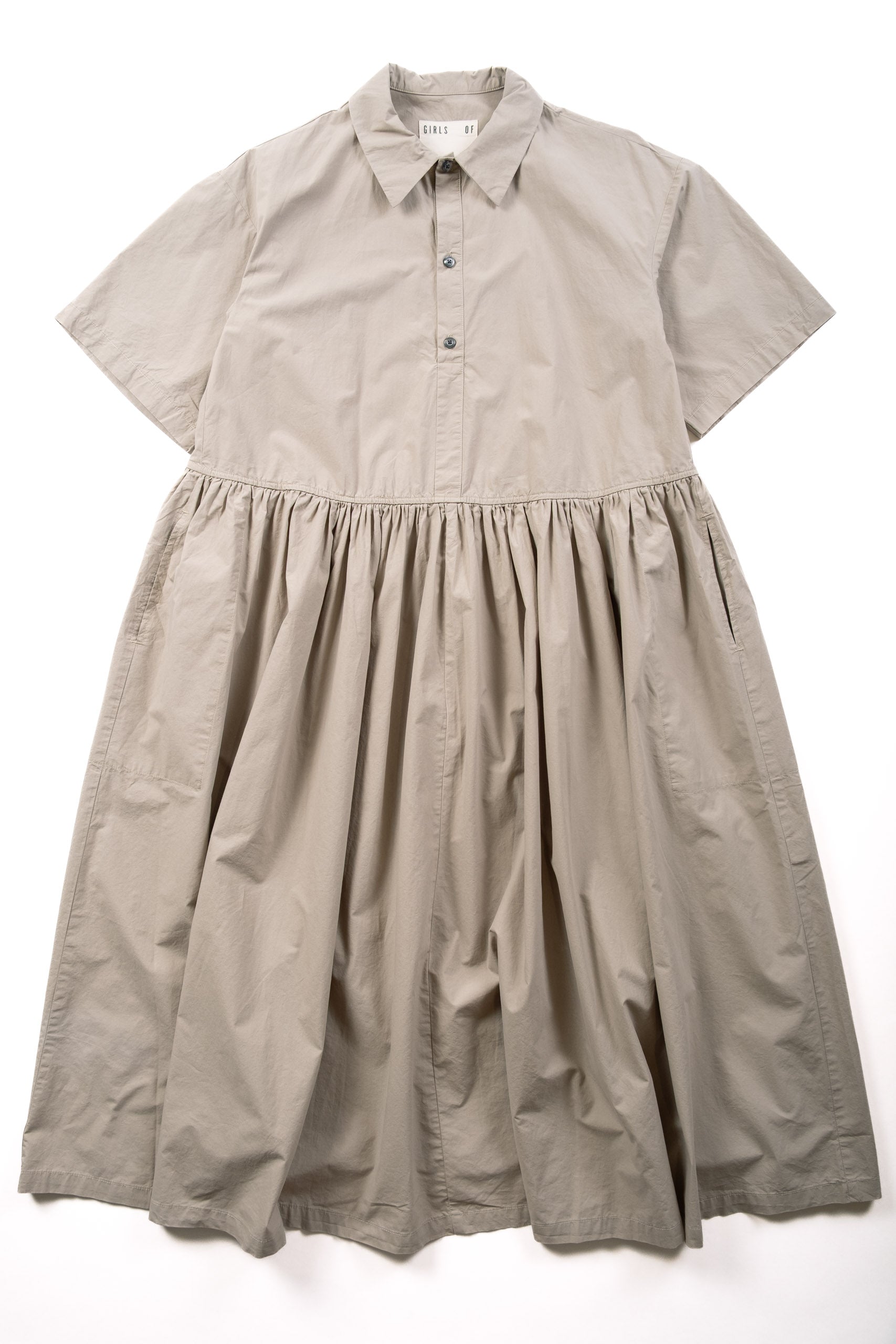 JEZABEL DRESS - OYSTER
