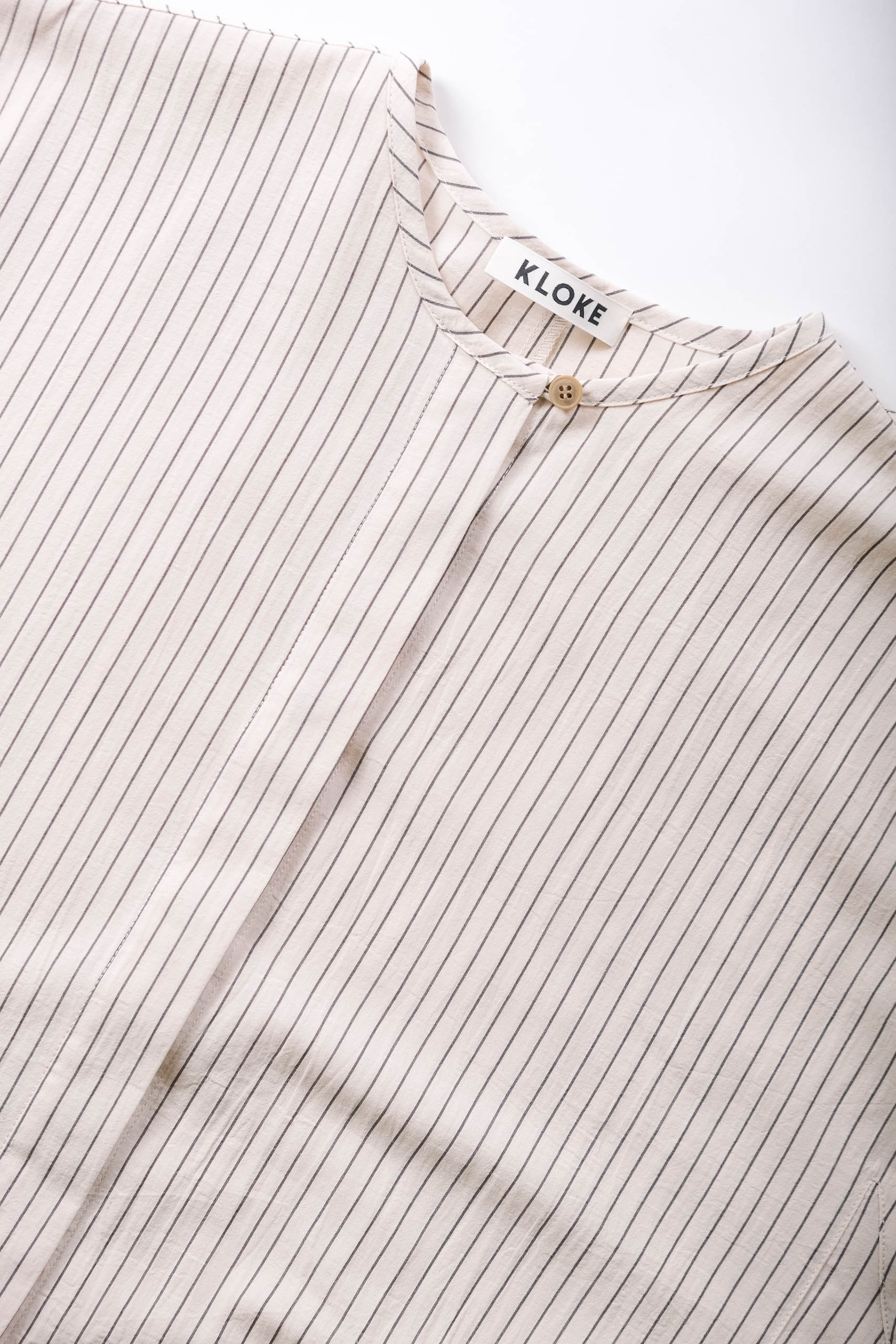 WANE TOP - ECRU STRIPE