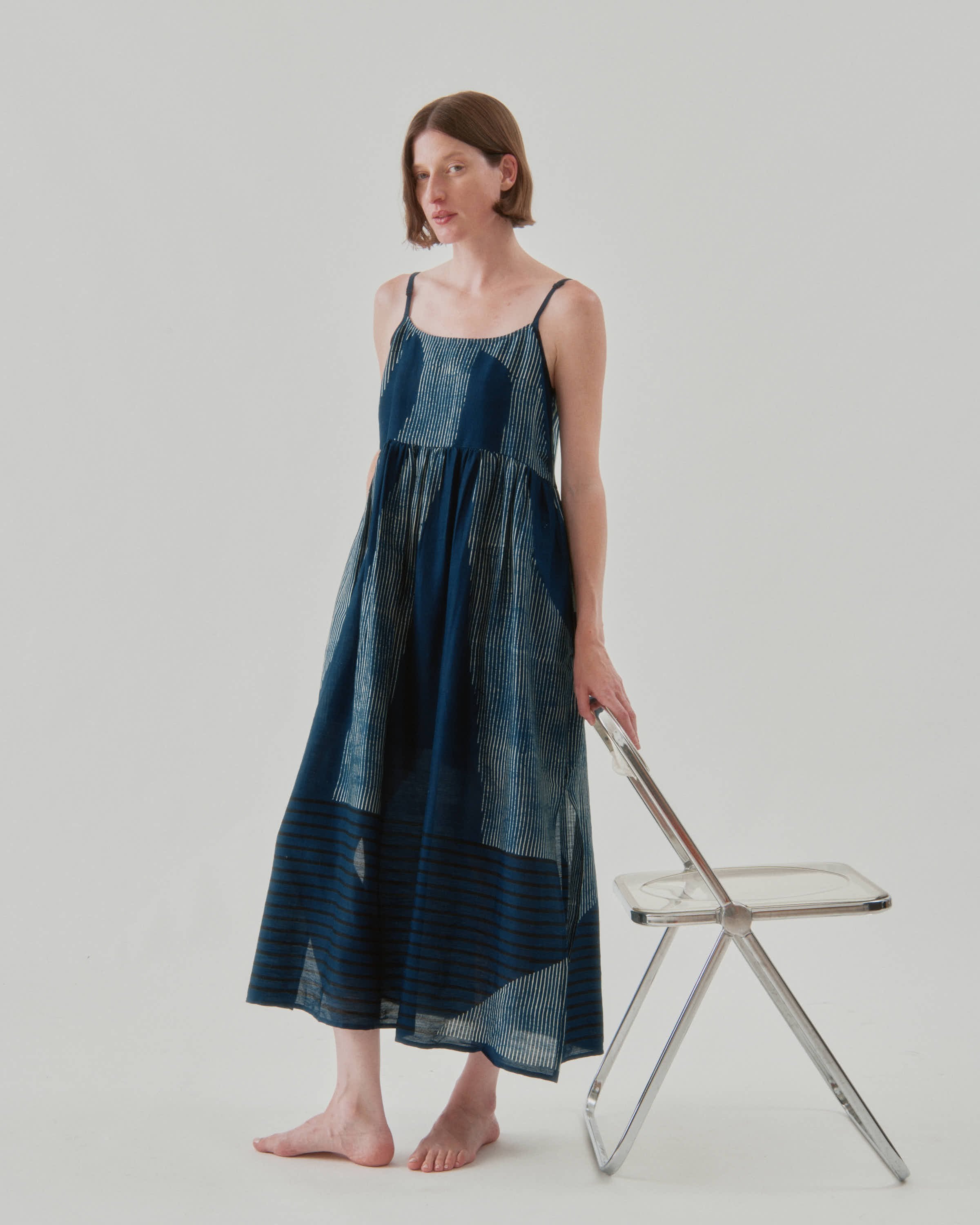 FREYJA DRESS - INDIGO