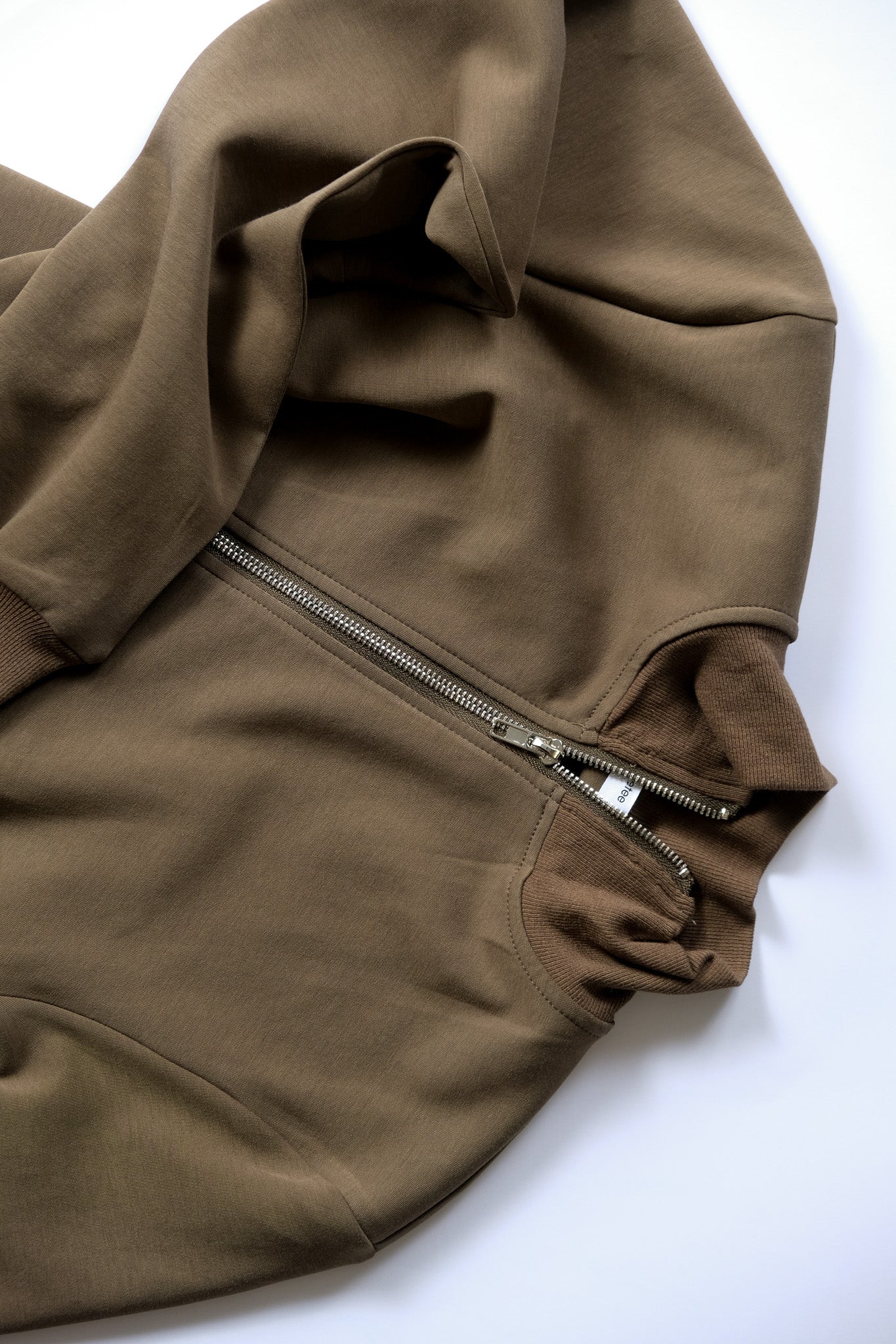 close up of track jacket