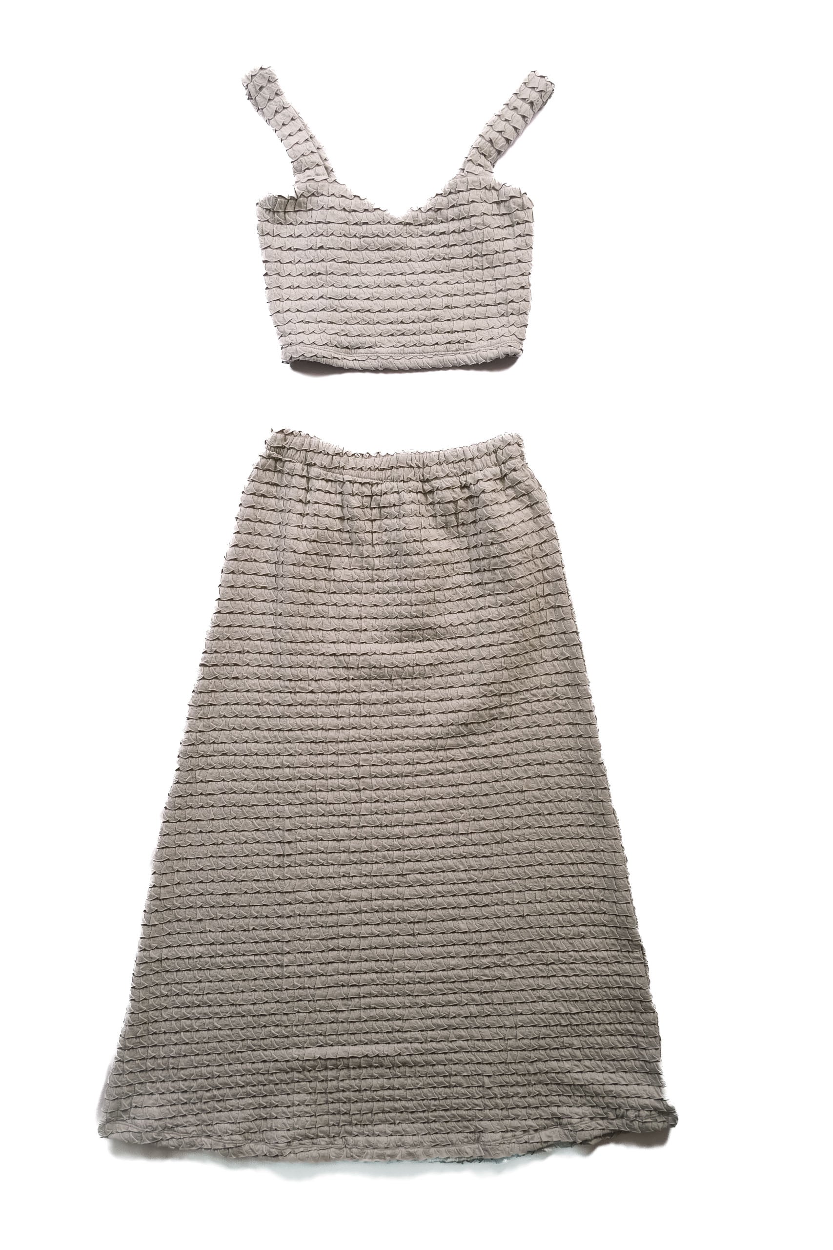 DANAE SKIRT - PEARL