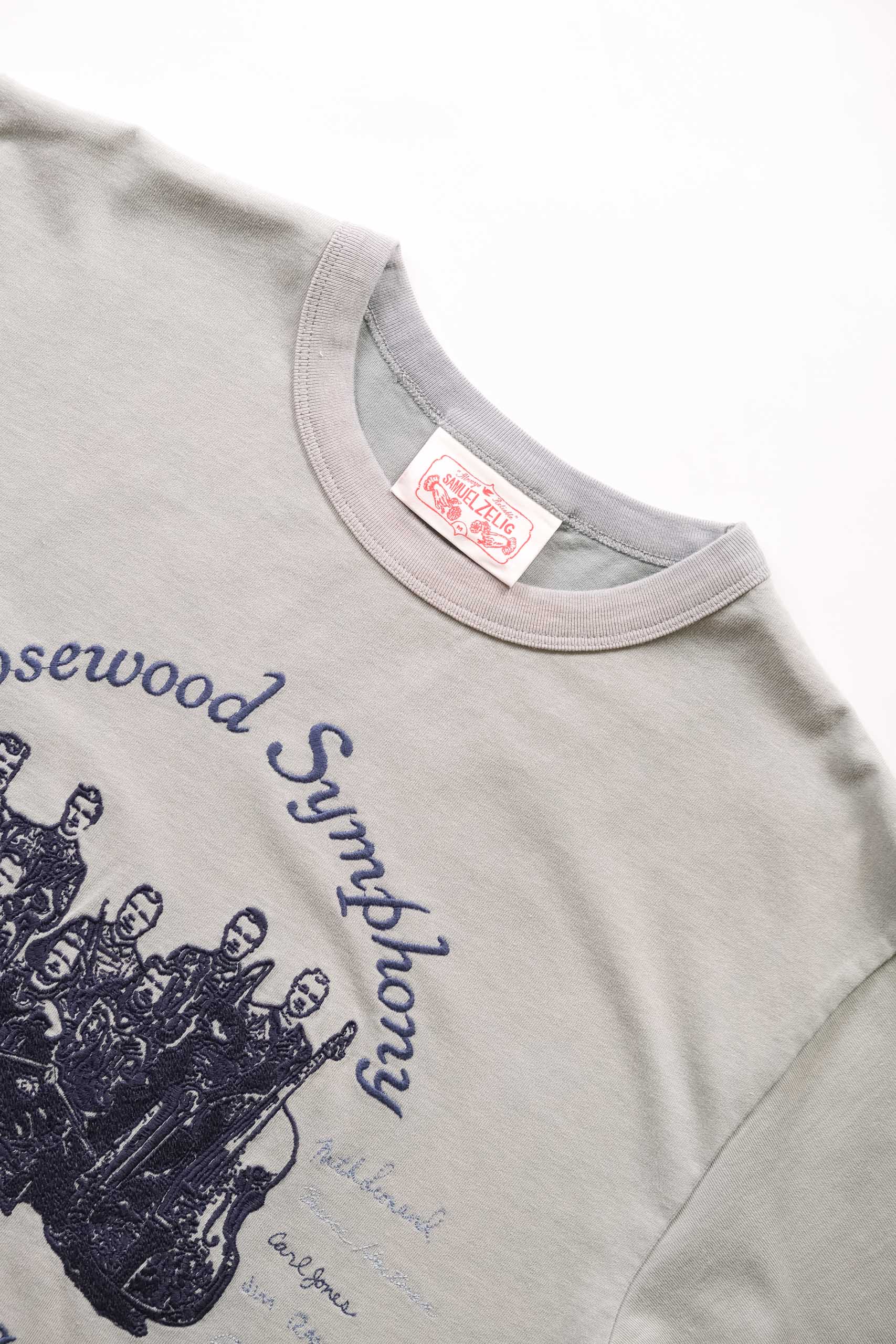 ORCHESTRA TEE - TEAL GREY