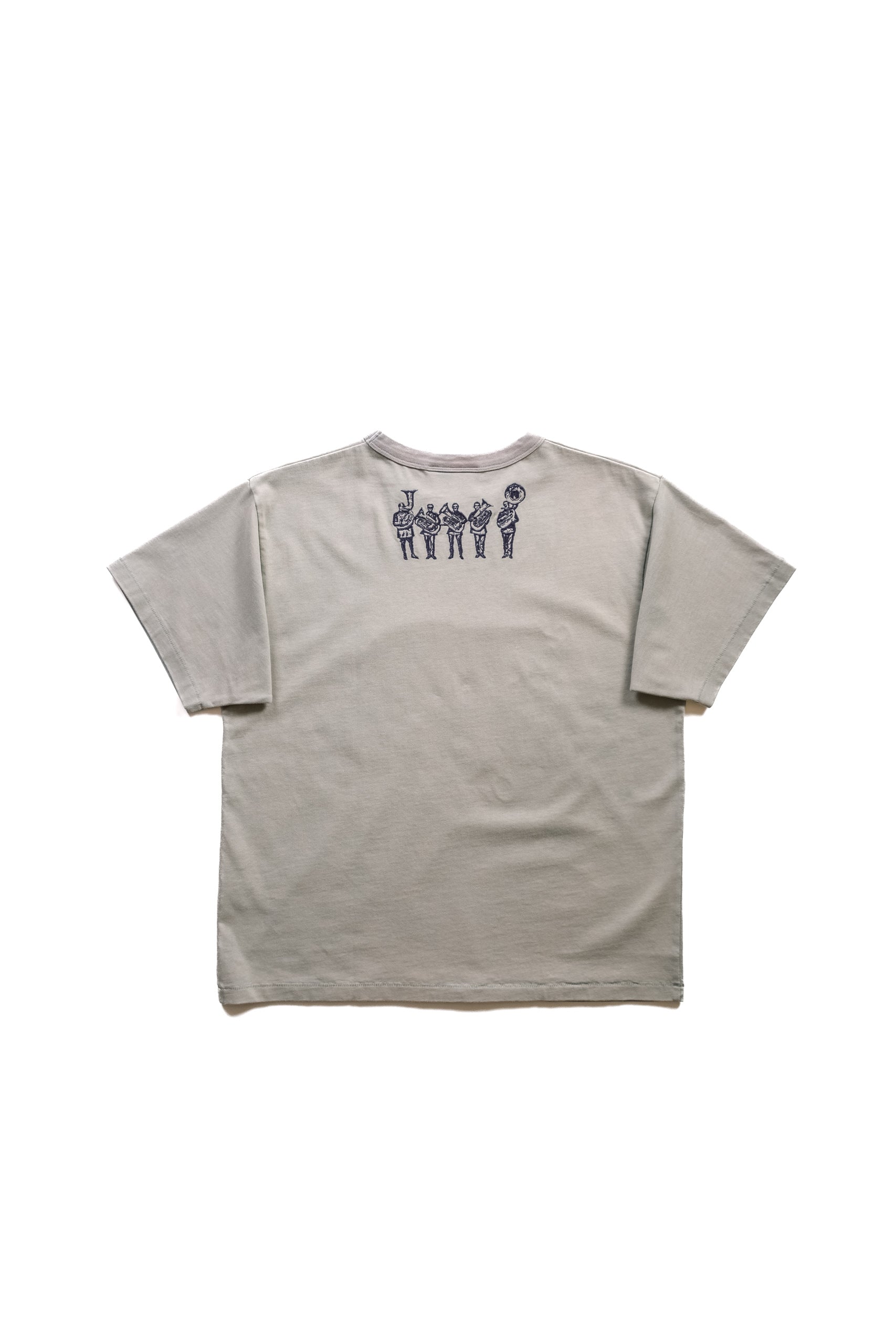 ORCHESTRA TEE - TEAL GREY