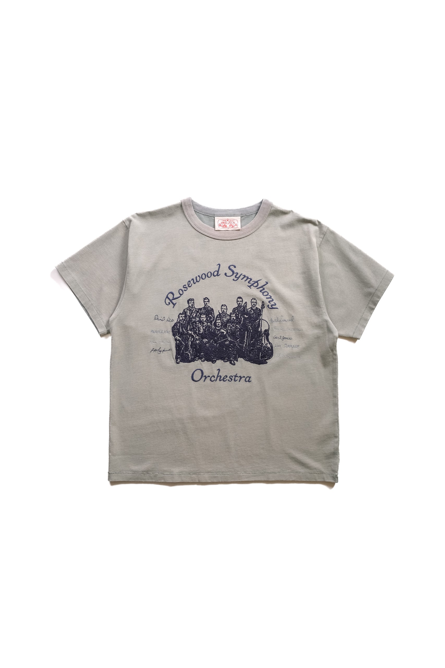 ORCHESTRA TEE - TEAL GREY