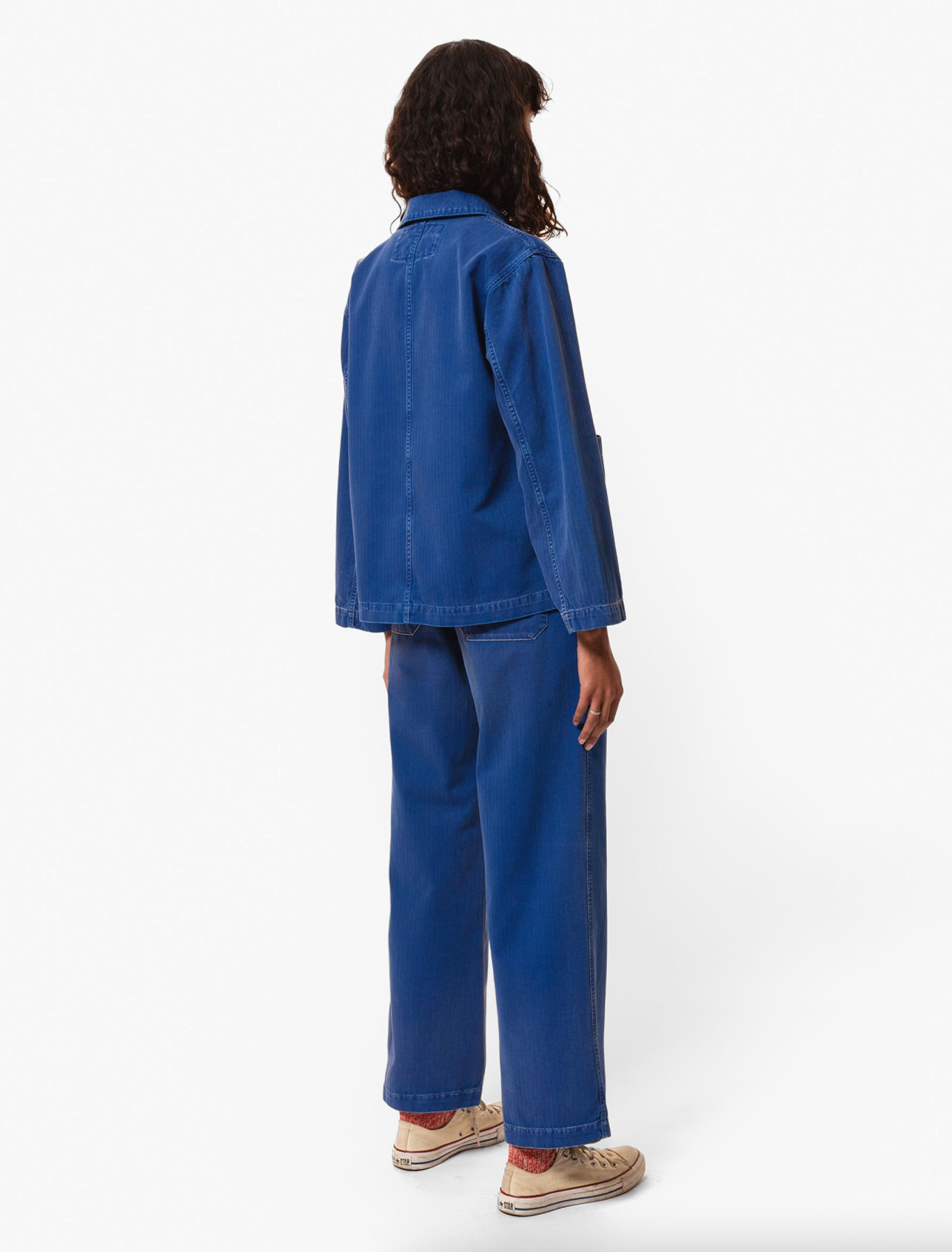 LOVIS HERRINGBONE - BLUE