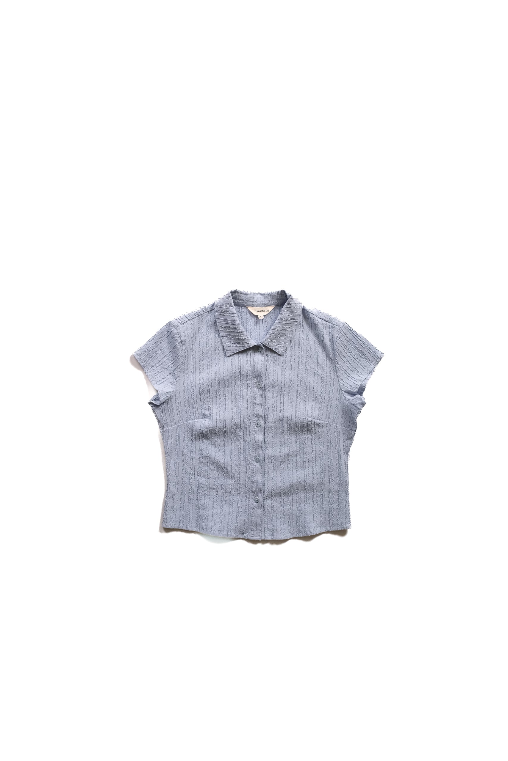 SKYWAY KITTY BLOUSE - BLUE