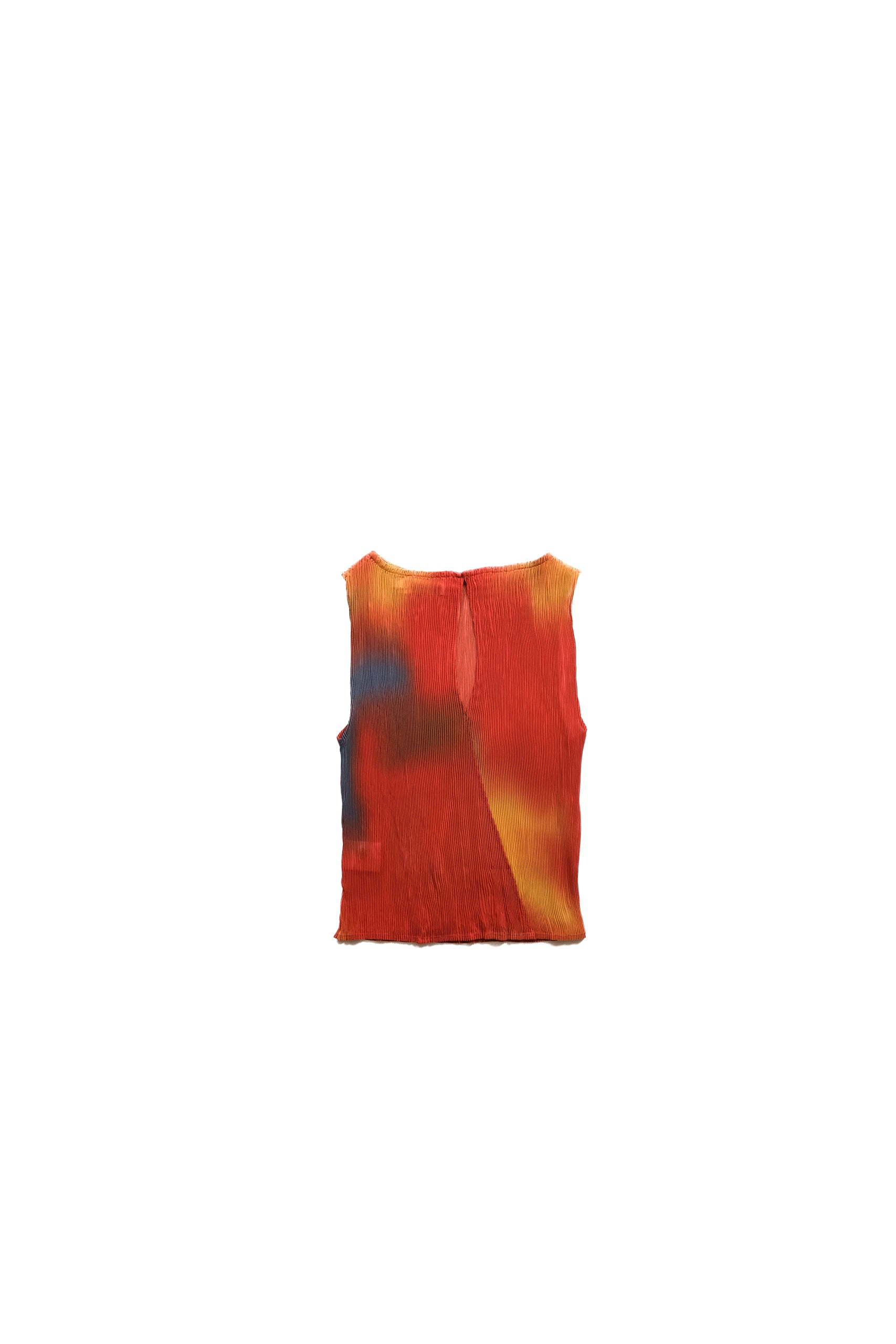 FLOWERS PLEATED DORA TOP