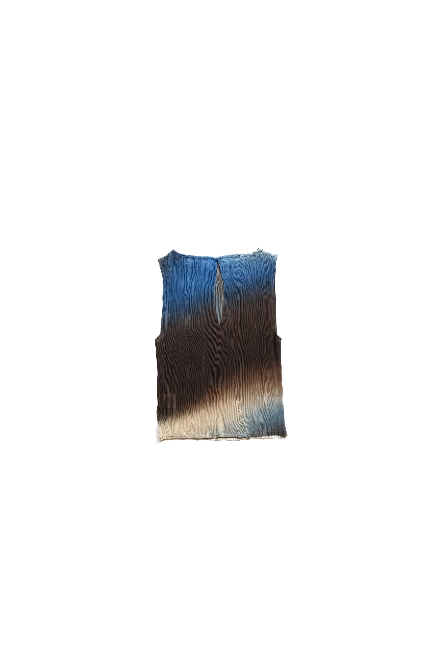 GLASS PLEATED DORA TOP