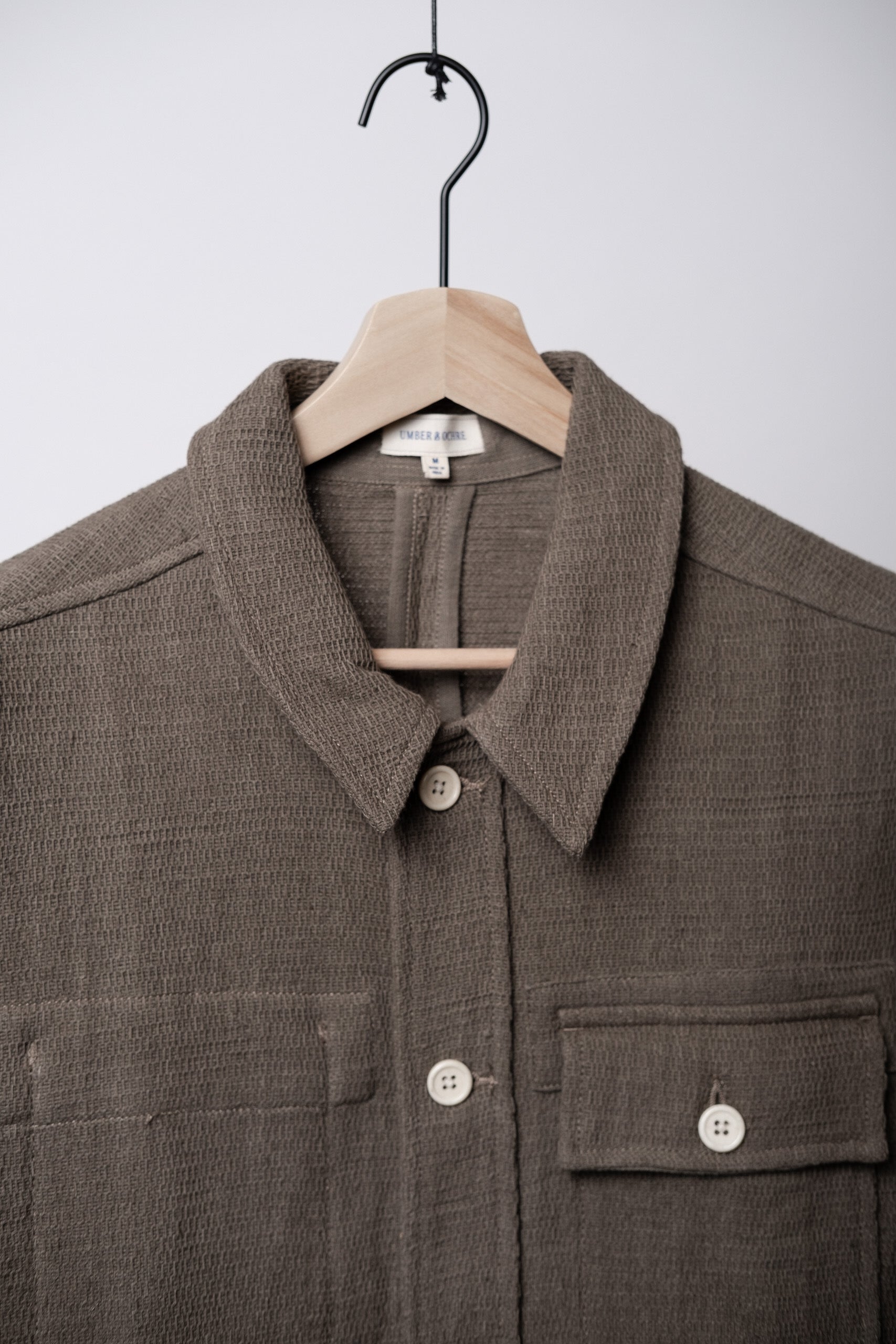 AKASH CHORE COAT - CEMENT