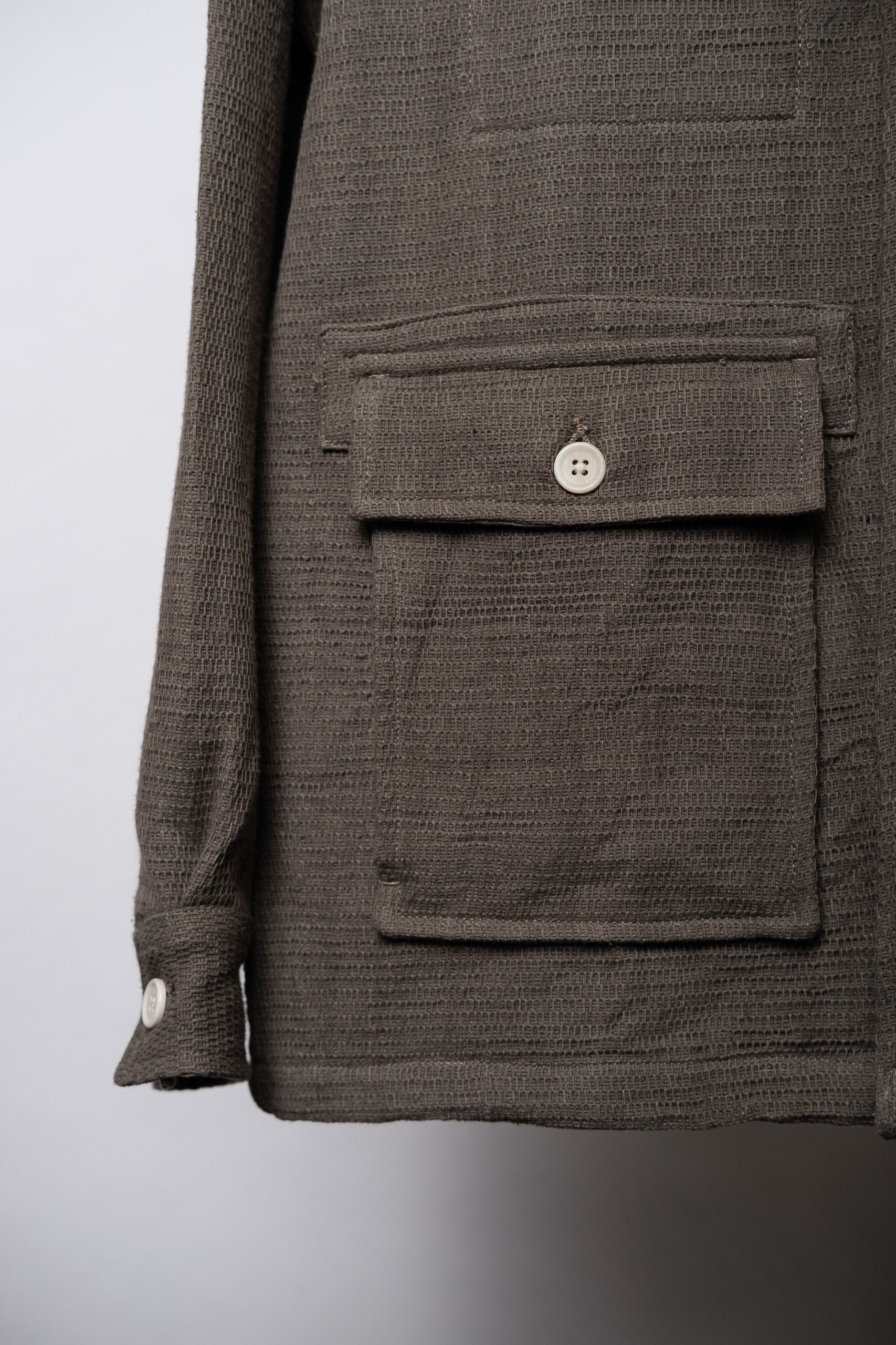 AKASH CHORE COAT - CEMENT