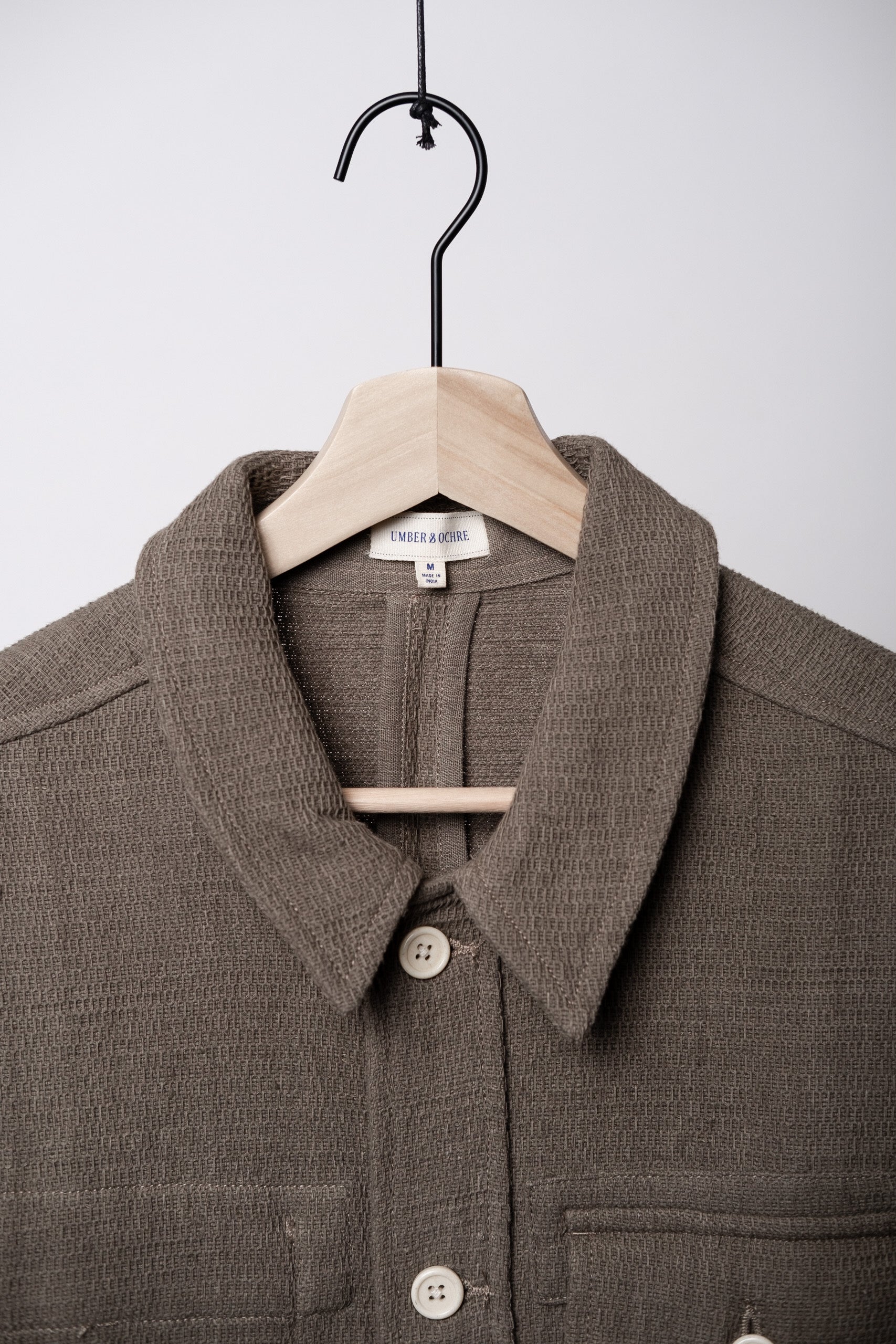 AKASH CHORE COAT - CEMENT