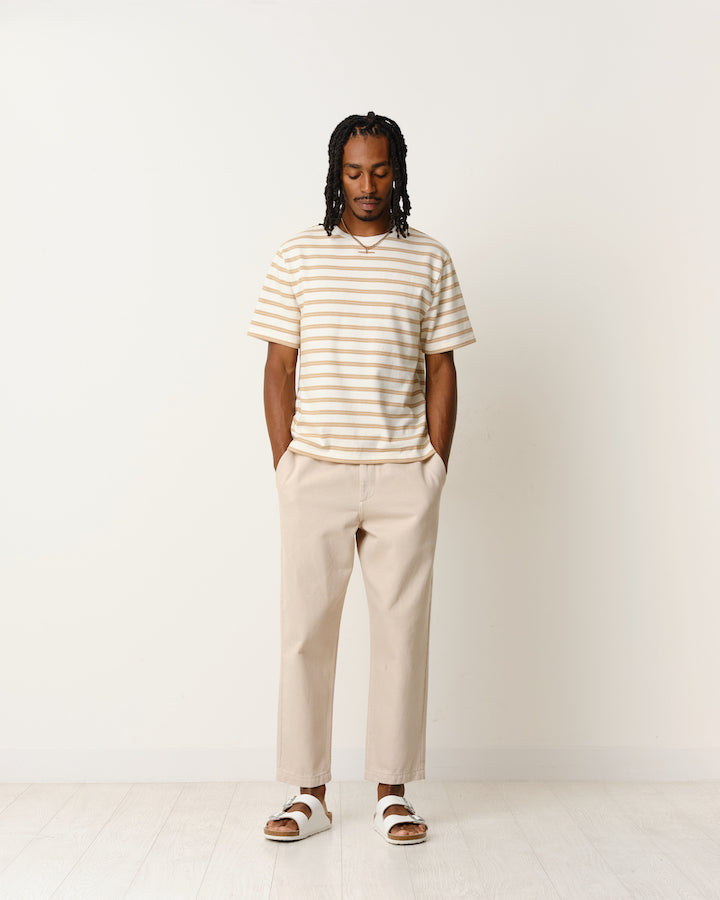 DEAN SS TEE COTE - ECRU