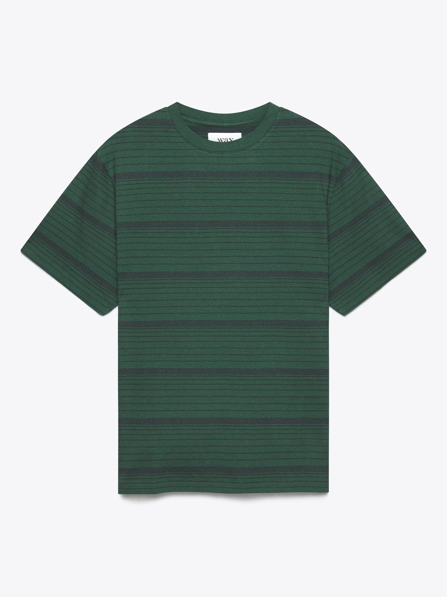 DEAN SS TEE - GRN/NVY