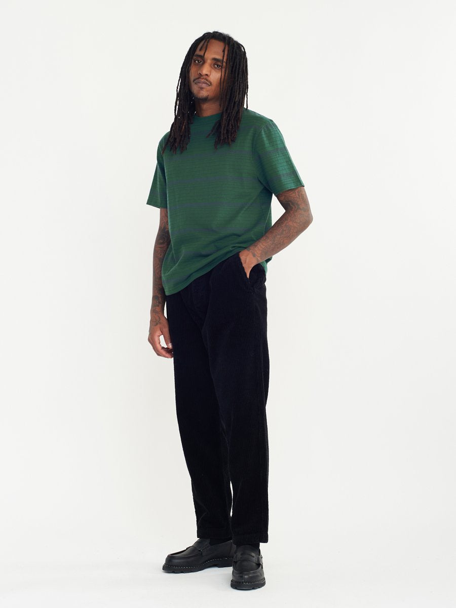 DEAN SS TEE - GRN/NVY