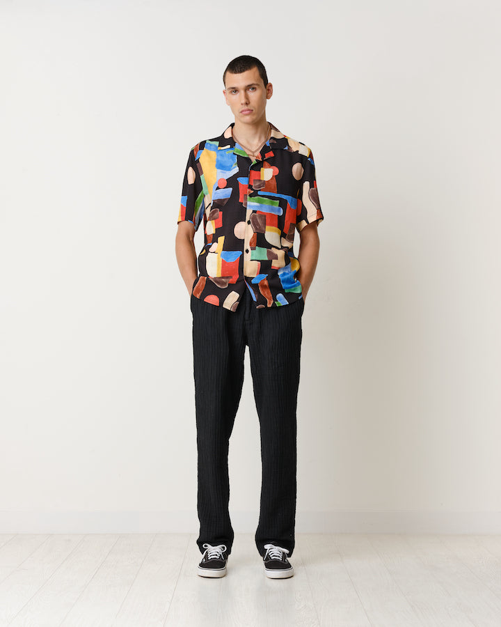 DIDCOT SS SHIRT PABLO - BLACK