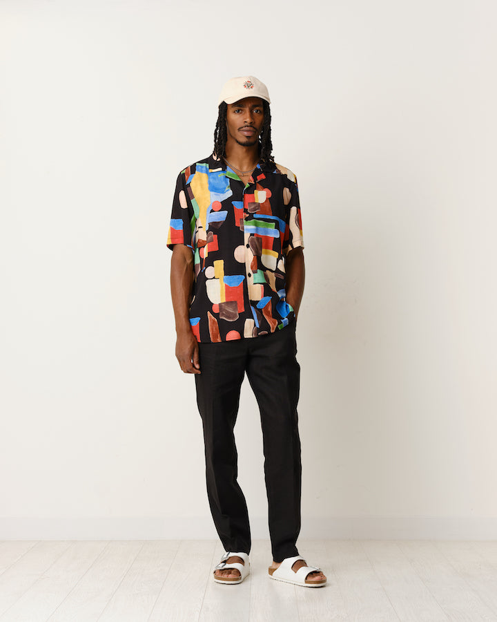 DIDCOT SS SHIRT PABLO - BLACK