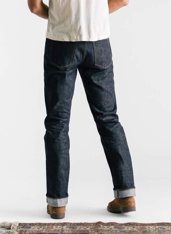 HENRY - INDIGO RIGID 13.5OZ VIDALIA SELVAGE DENIM USA