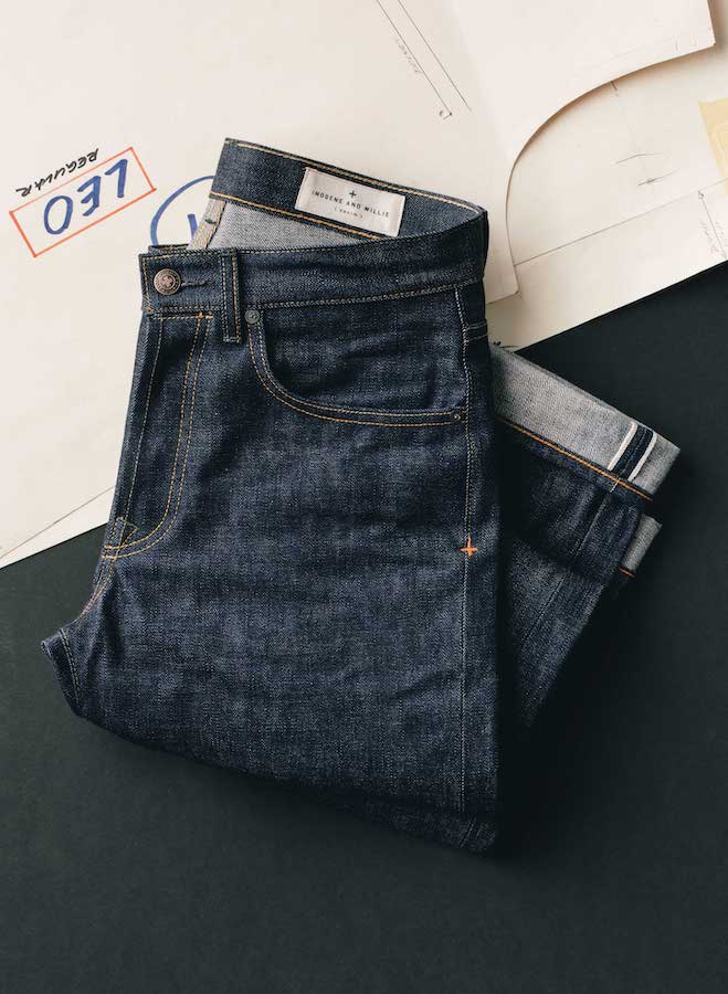 HENRY - INDIGO RIGID 13.5OZ VIDALIA SELVAGE DENIM USA