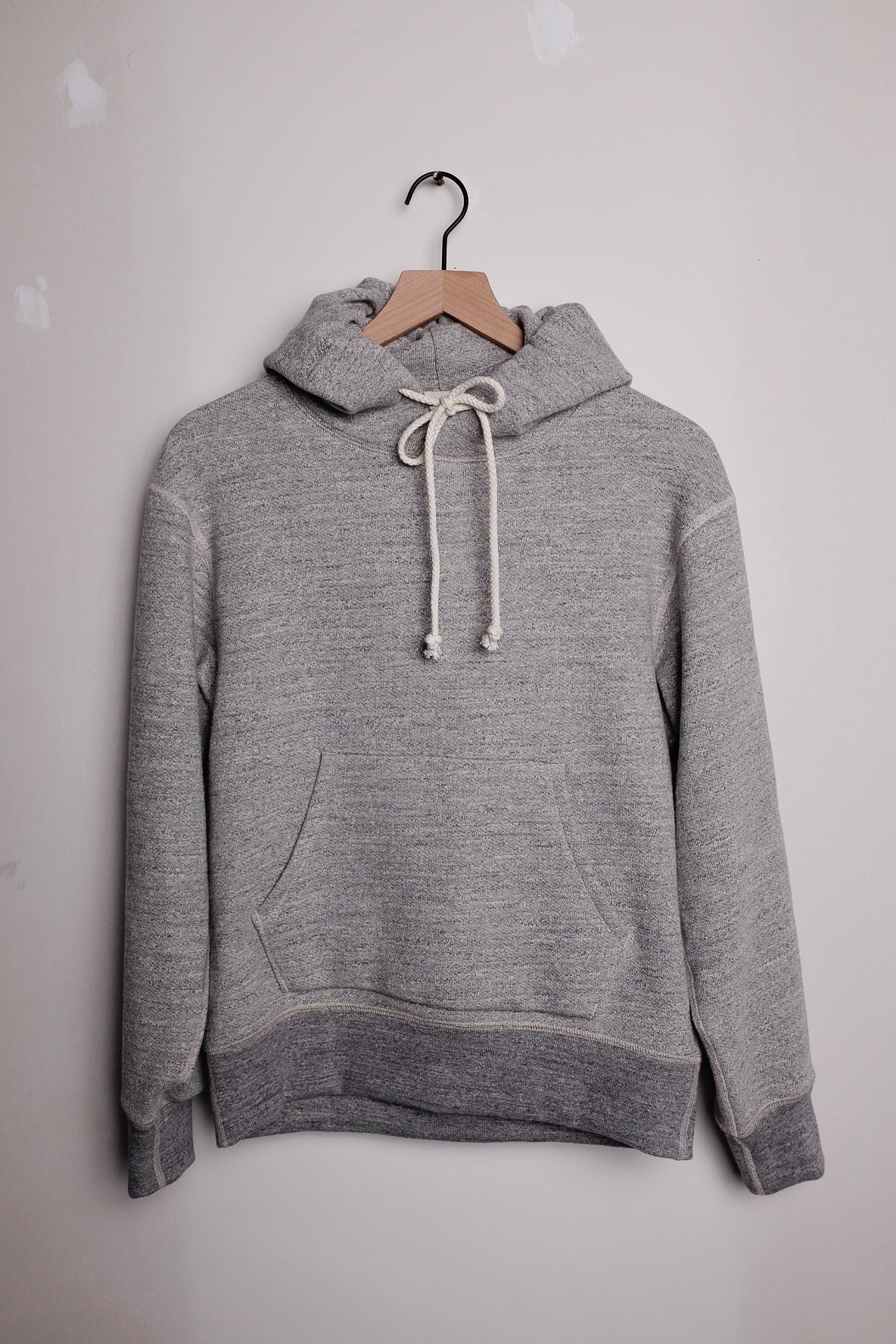 GG SWEAT PULLOVER PARKA - HEATHER GRAY