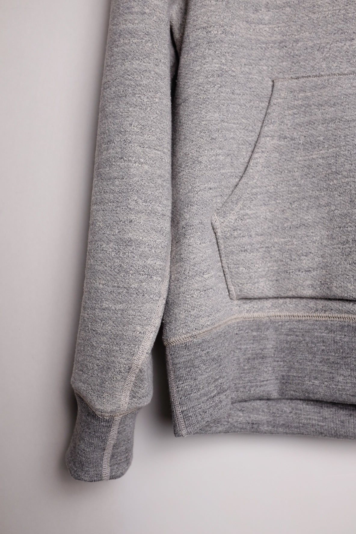 GG SWEAT PULLOVER PARKA - HEATHER GRAY