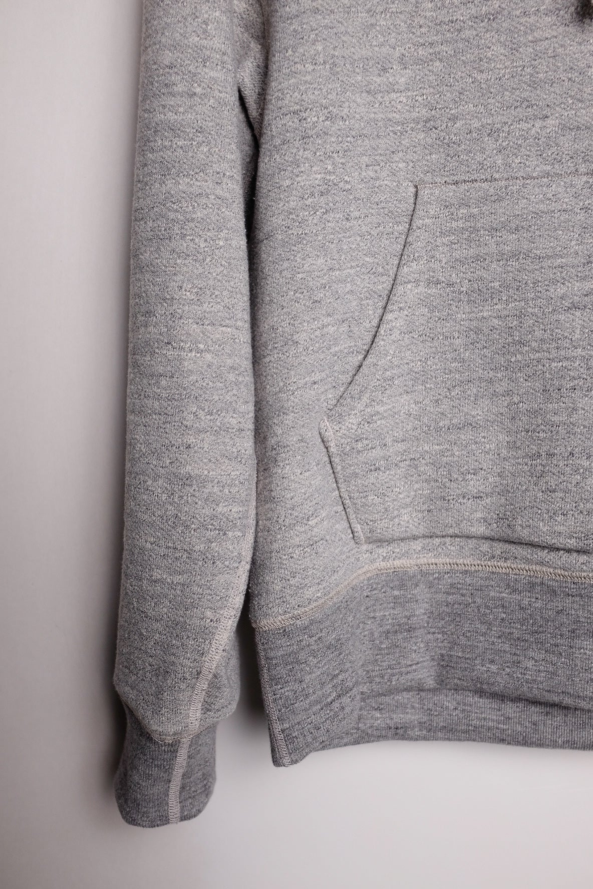 GG SWEAT PULLOVER PARKA - HEATHER GRAY