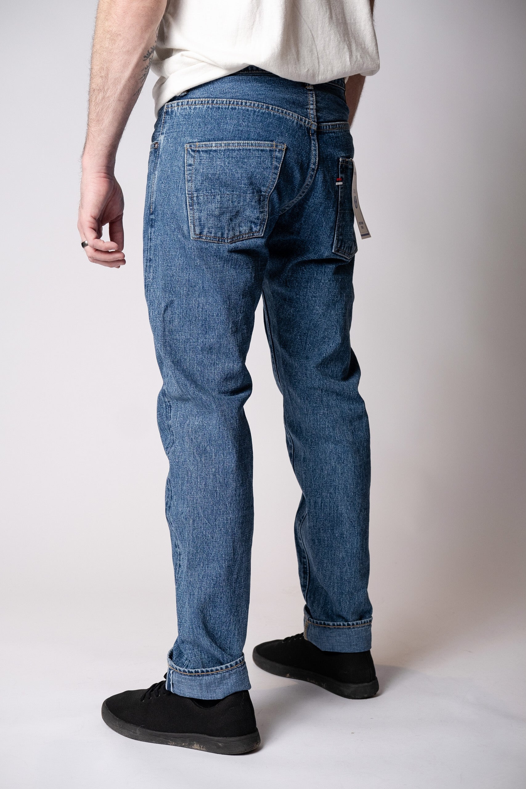 HIGH TAPERED - STONEWASH