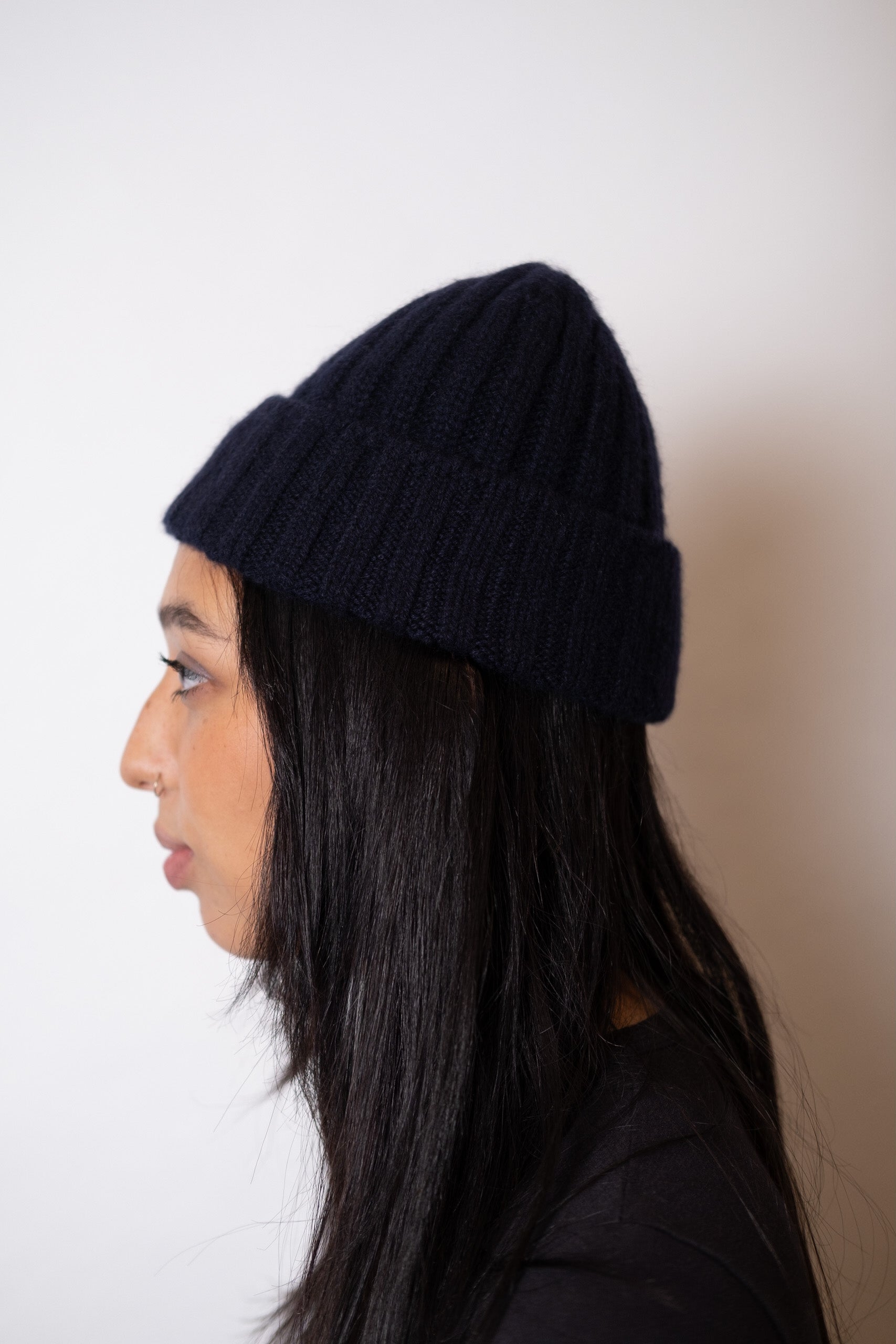 CASHMERE CASHMERE 2X2 RIB W/CAP