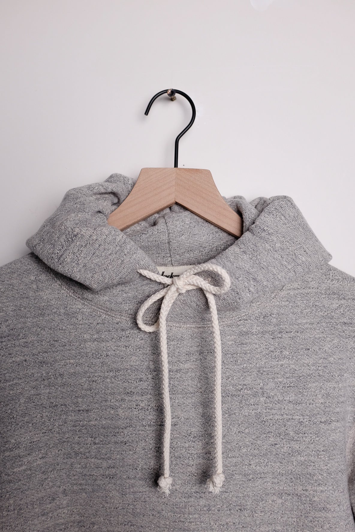 GG SWEAT PULLOVER PARKA - HEATHER GRAY