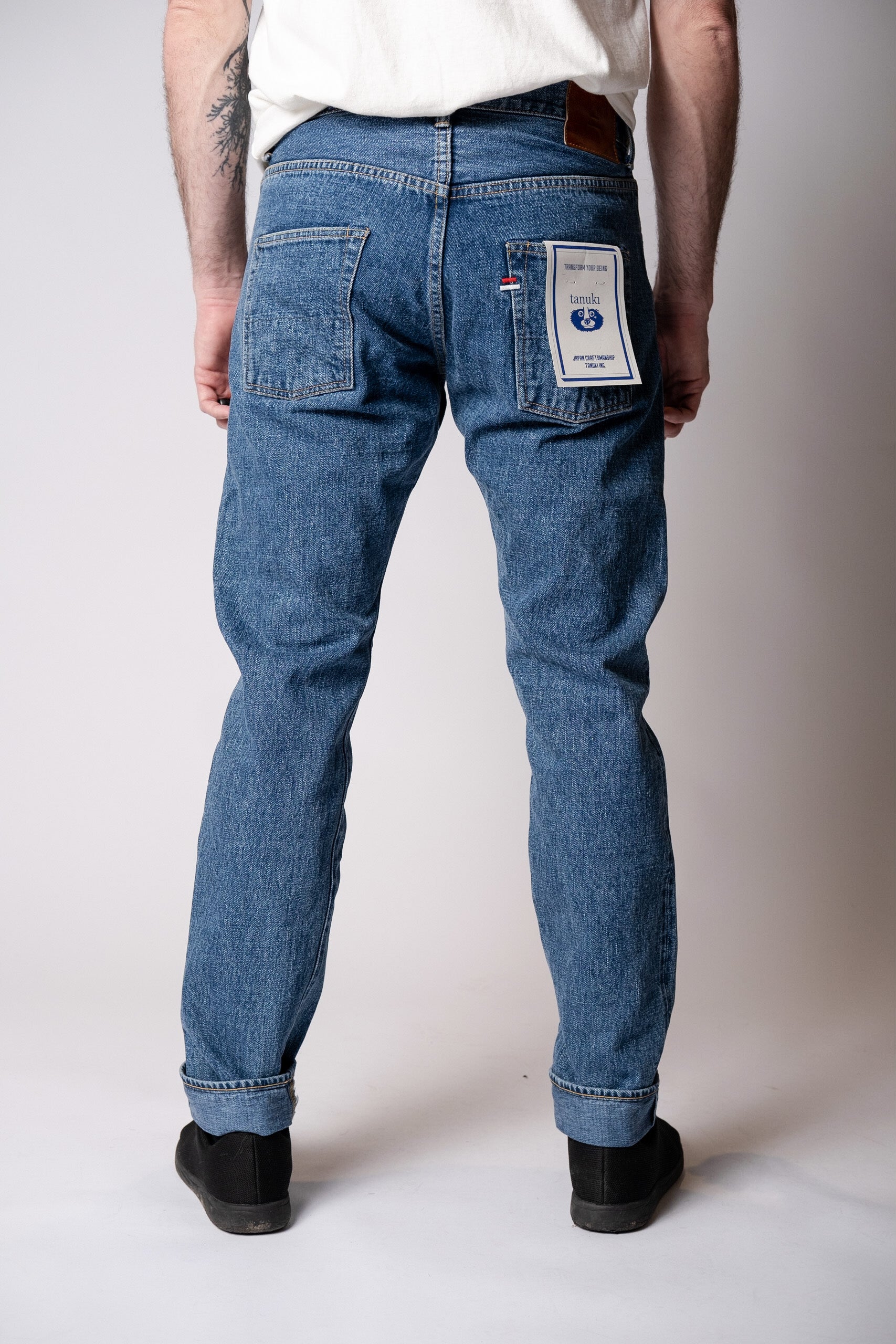 HIGH TAPERED - STONEWASH