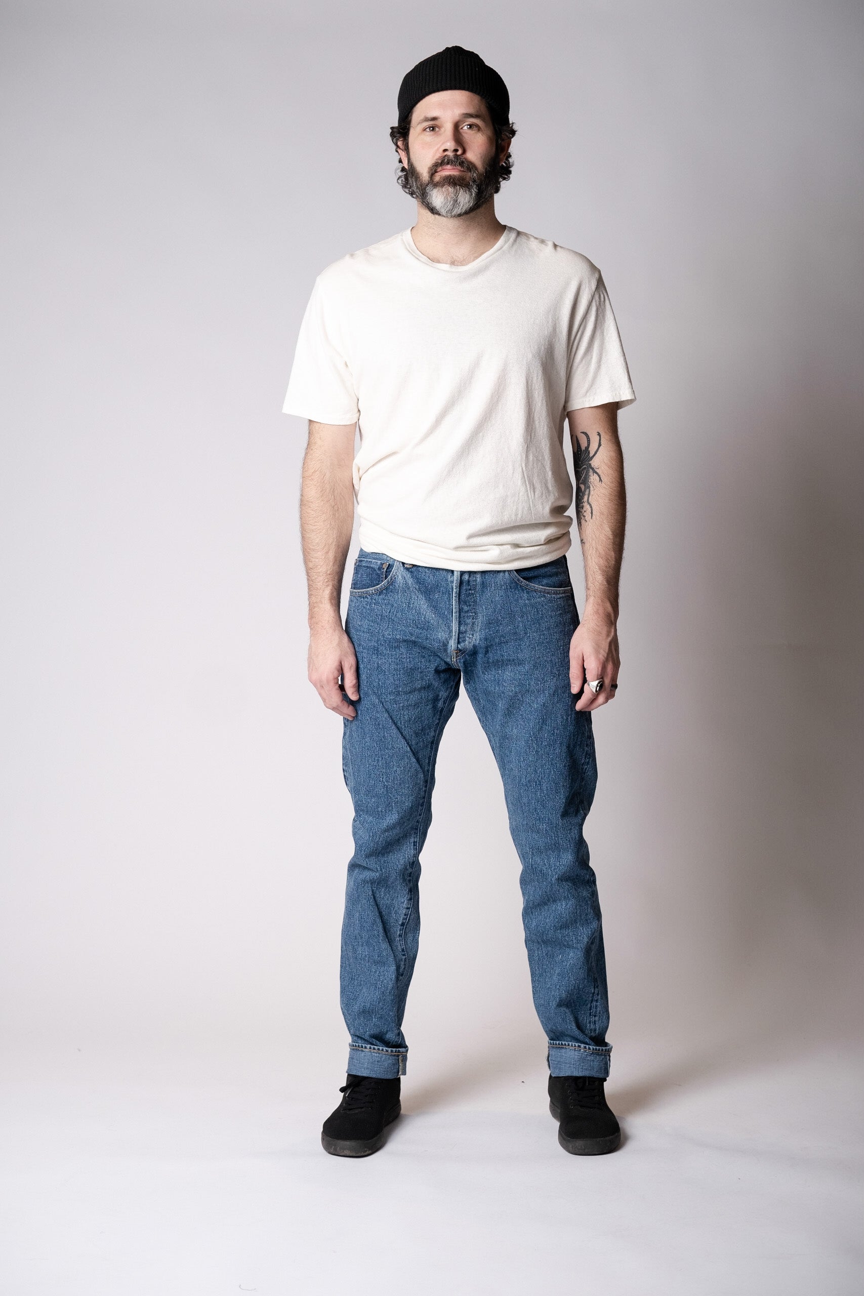 HIGH TAPERED - STONEWASH