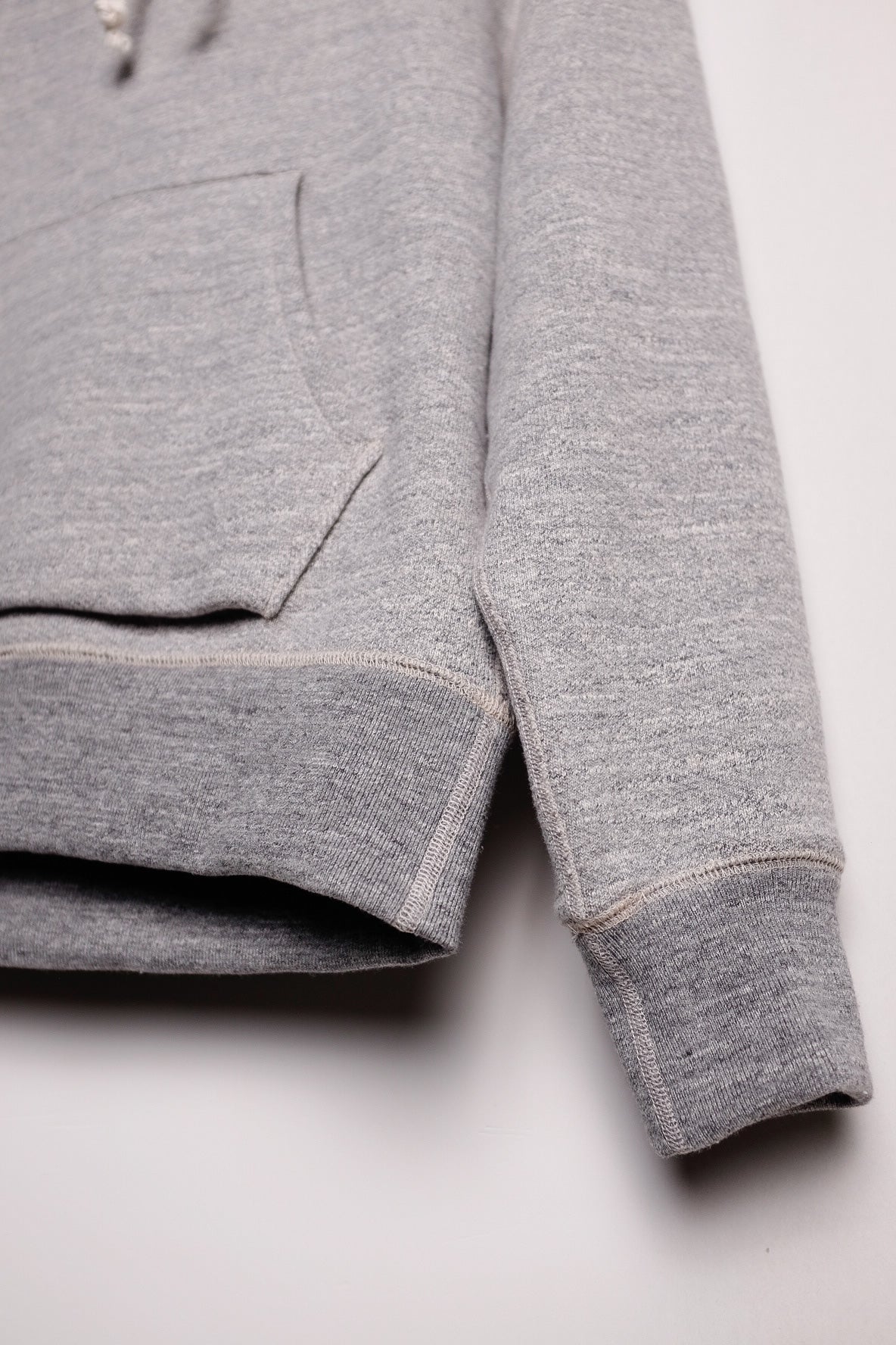 GG SWEAT PULLOVER PARKA - HEATHER GRAY