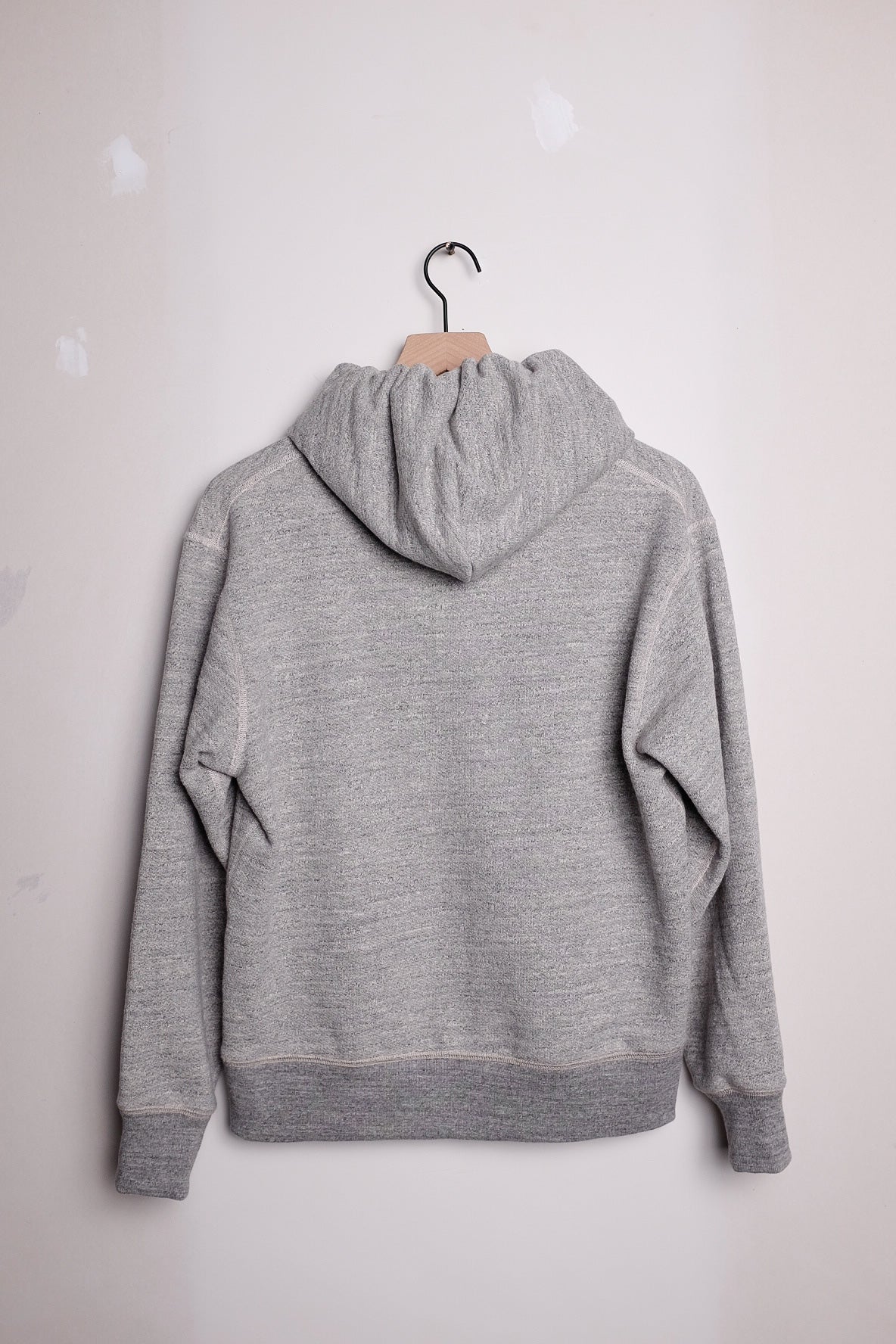 GG SWEAT PULLOVER PARKA - HEATHER GRAY