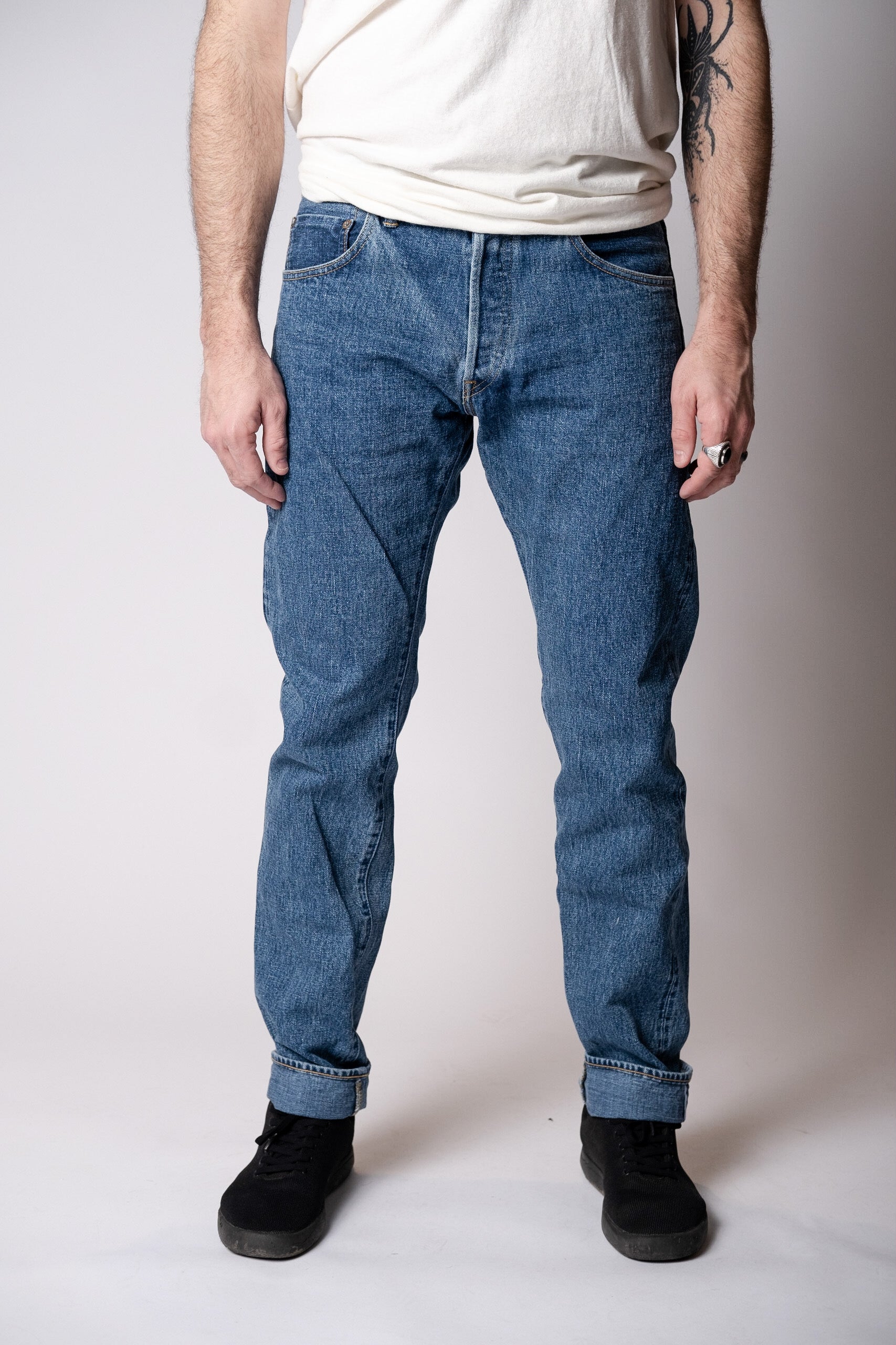HIGH TAPERED - STONEWASH