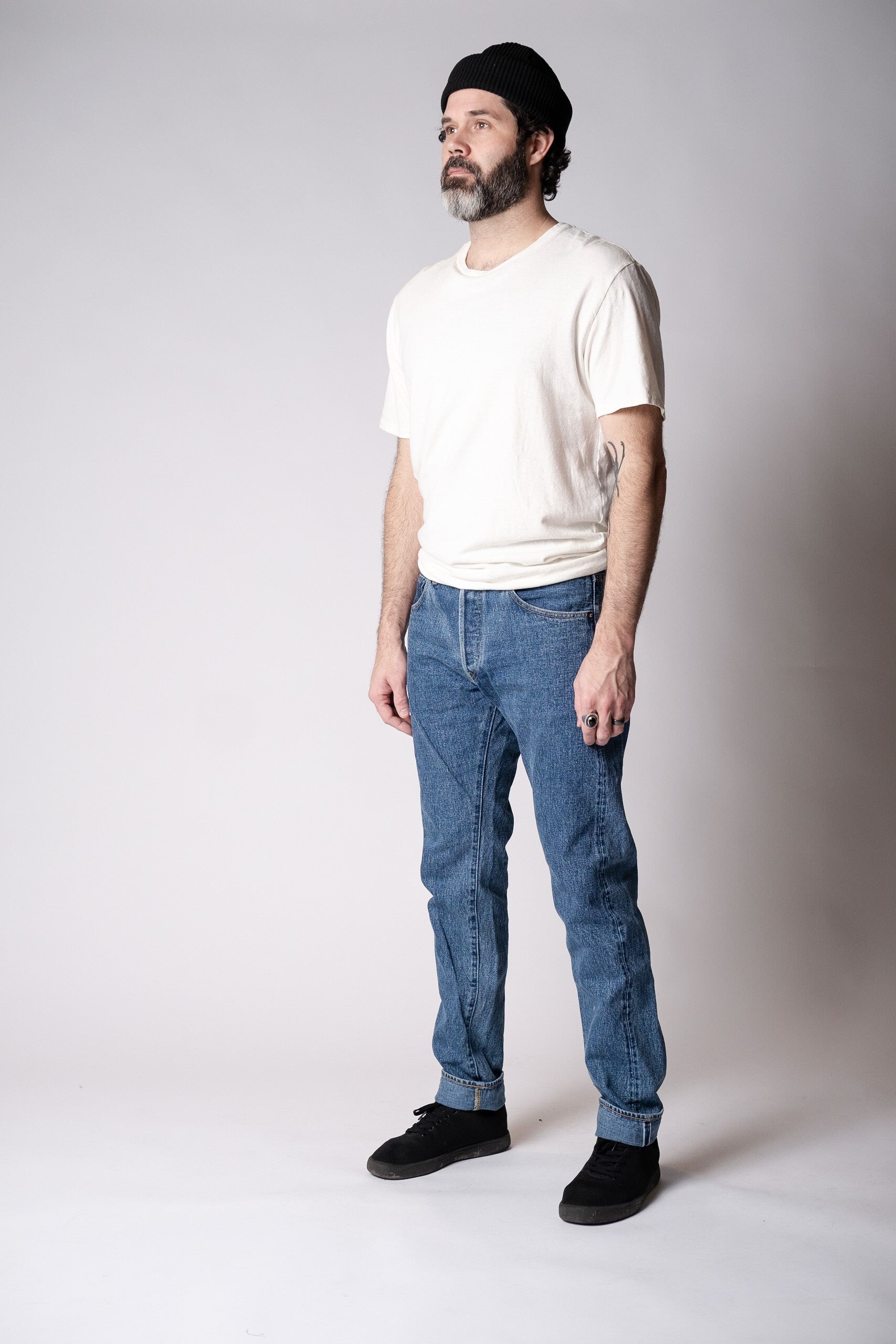 HIGH TAPERED - STONEWASH