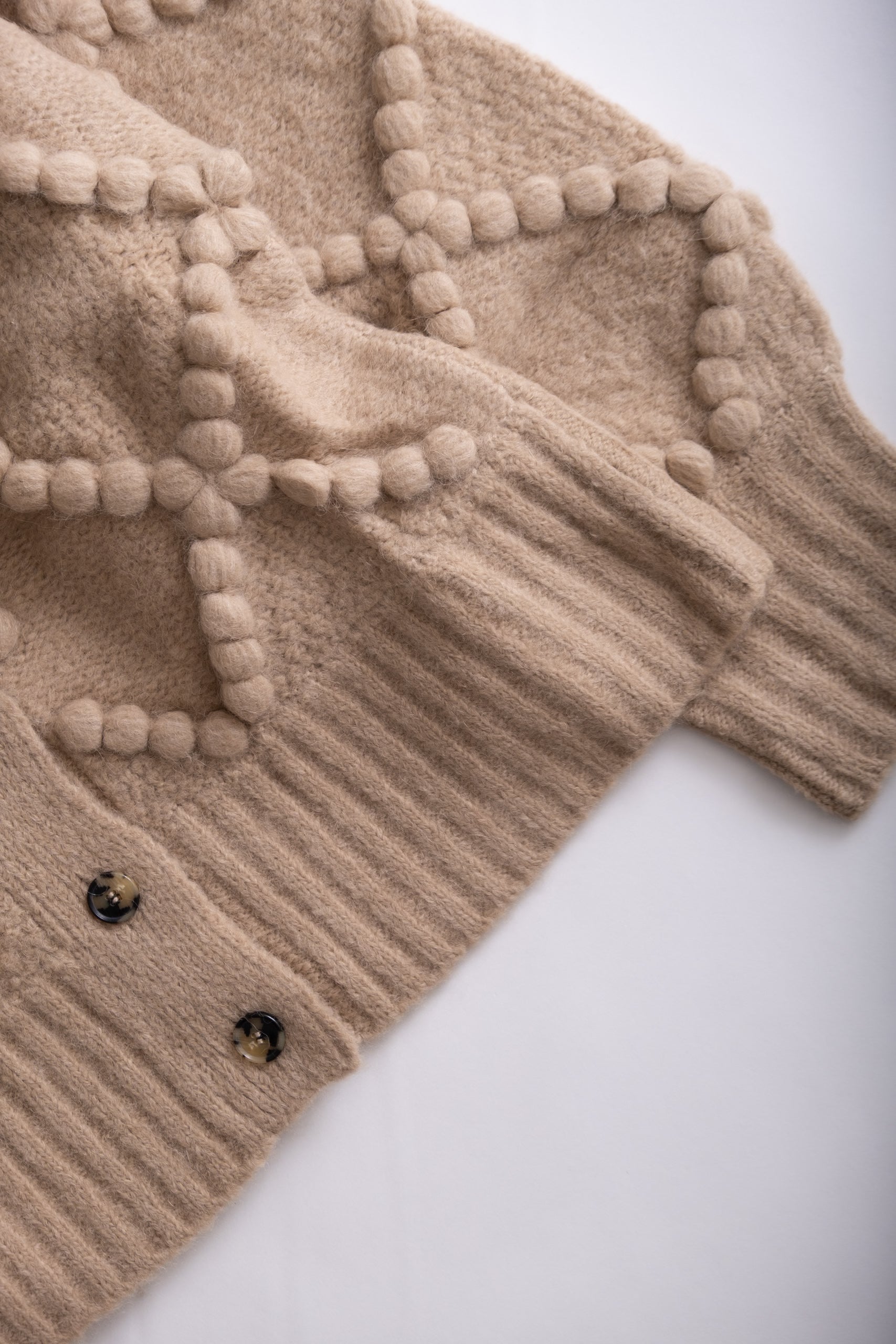VALENCE CARDIGAN - SAND