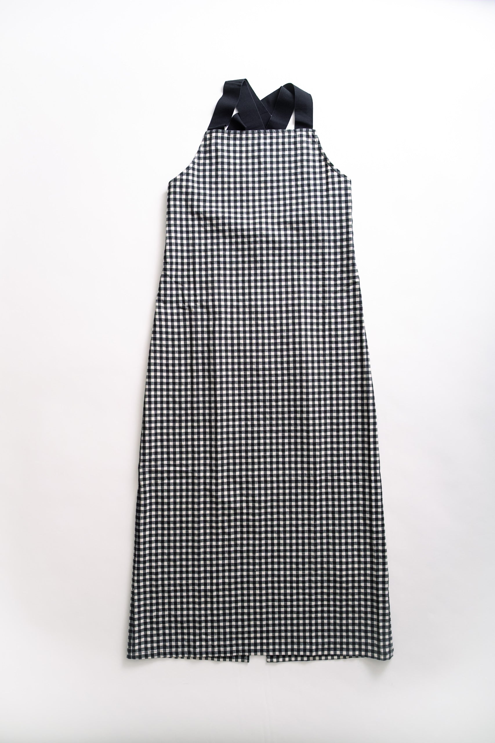 OYSTER DRESS - BLACK GINGHAM