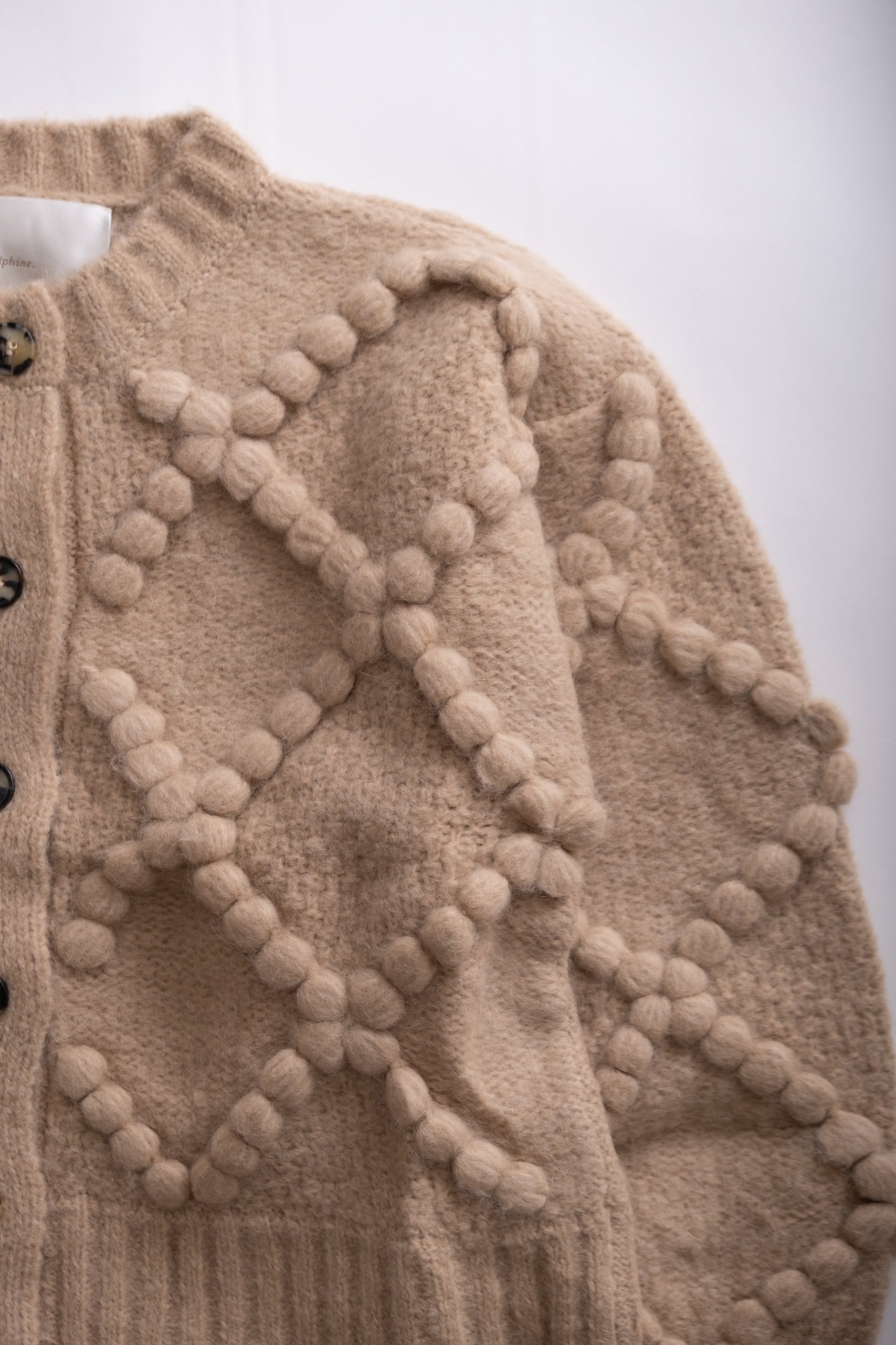 VALENCE CARDIGAN - SAND