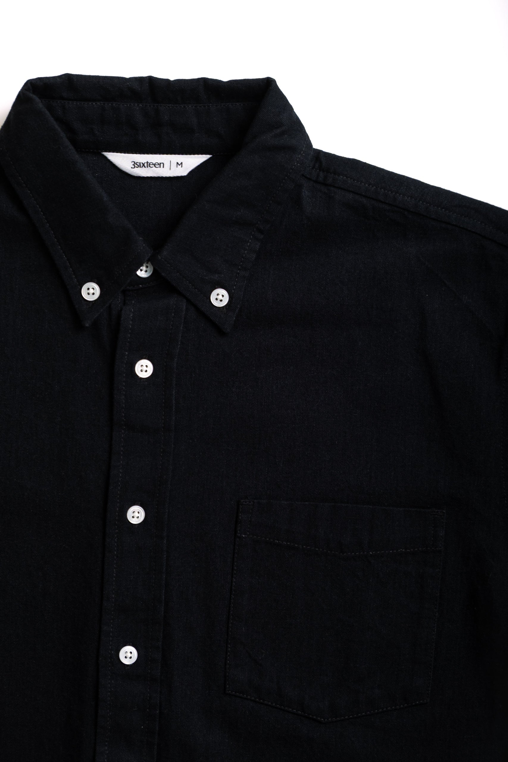 DENIM BD SHIRT - BLACK
