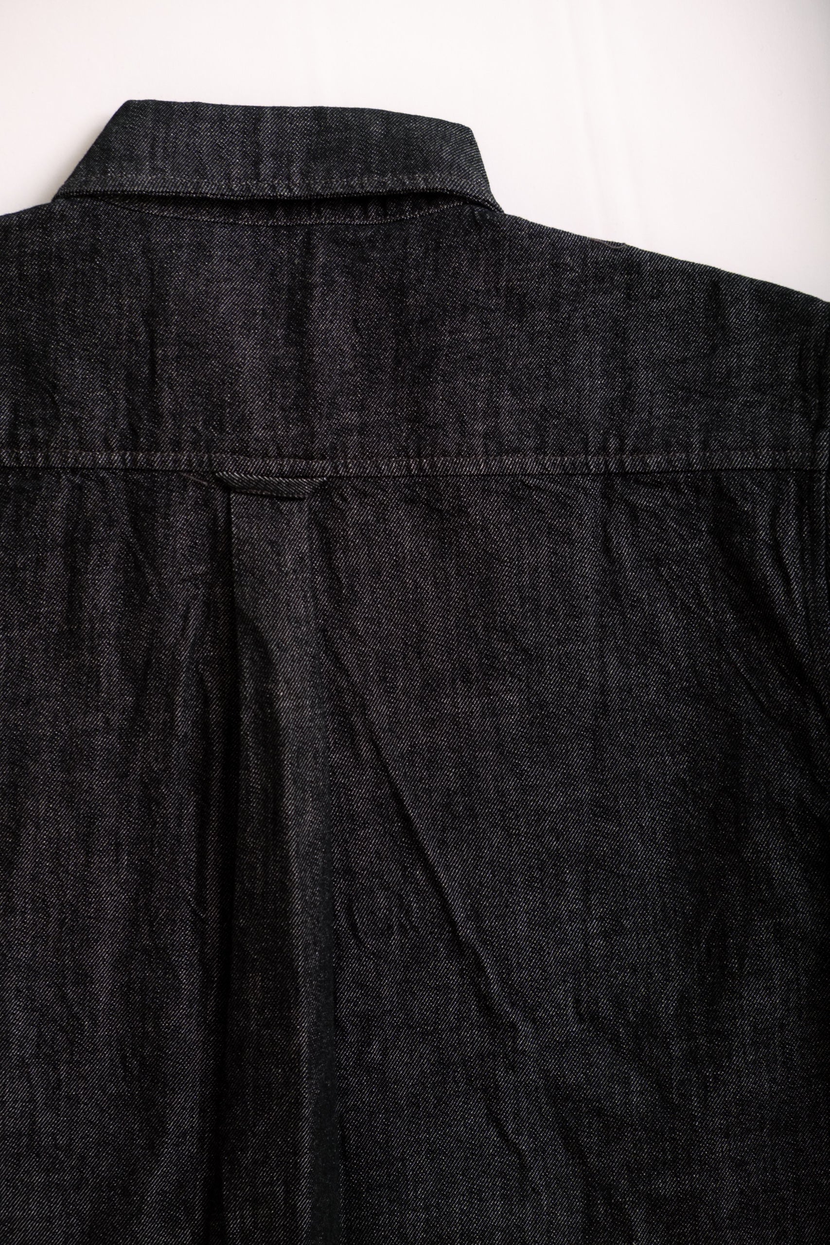 DENIM BD SHIRT - BLACK/WHITE