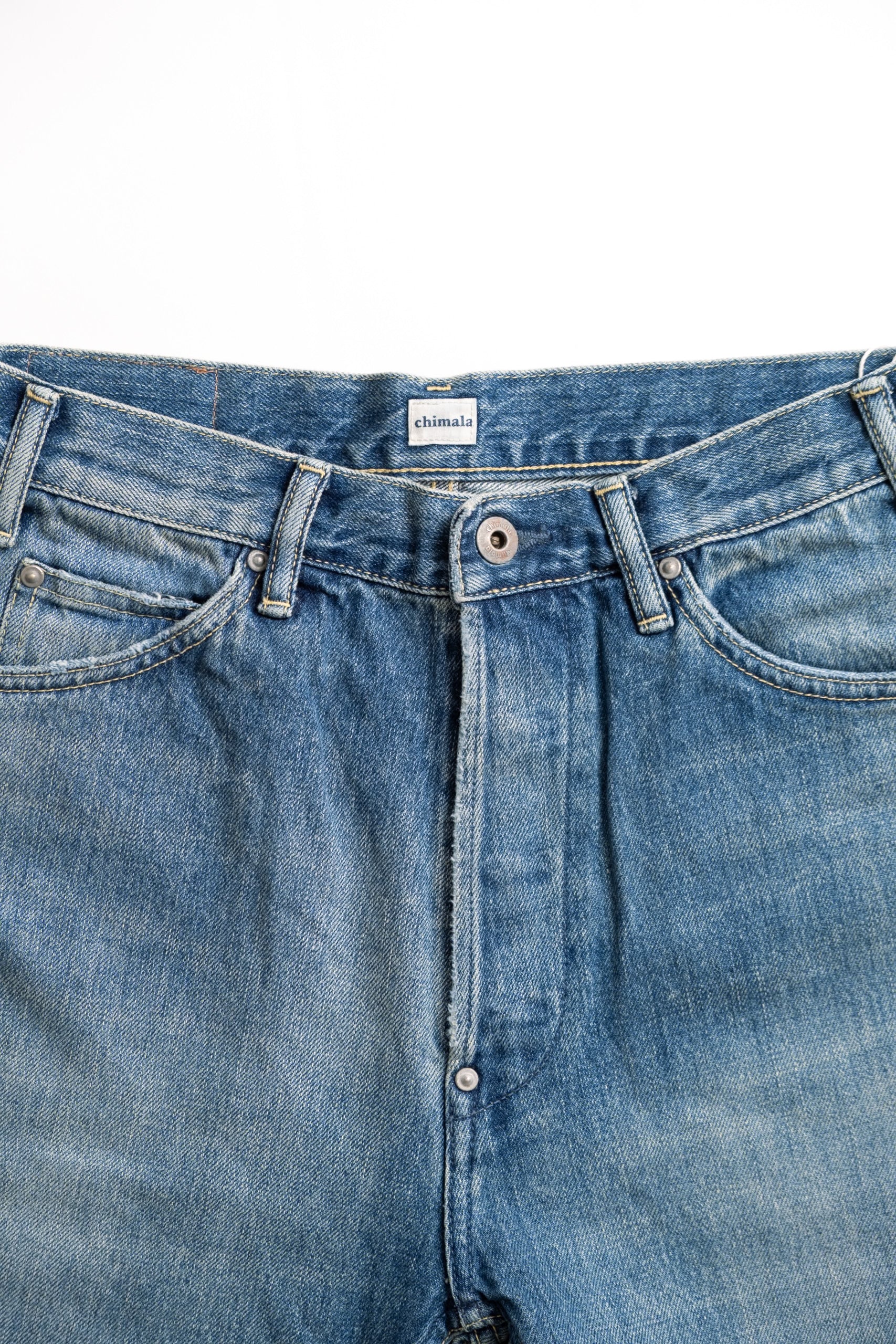 13.5OZ NARROW STRAIGHT - LIGHT WASH